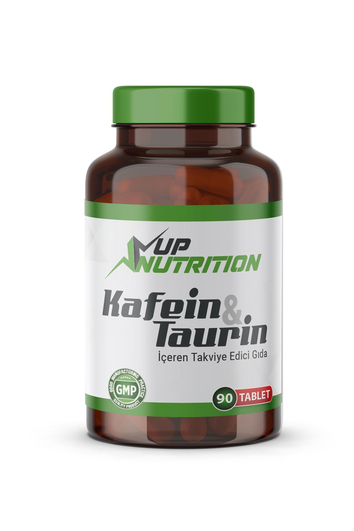 up nutrition Caffeine Plus Kafein Taurine 90 Tablet 90 Servis Güç Ve Performans
