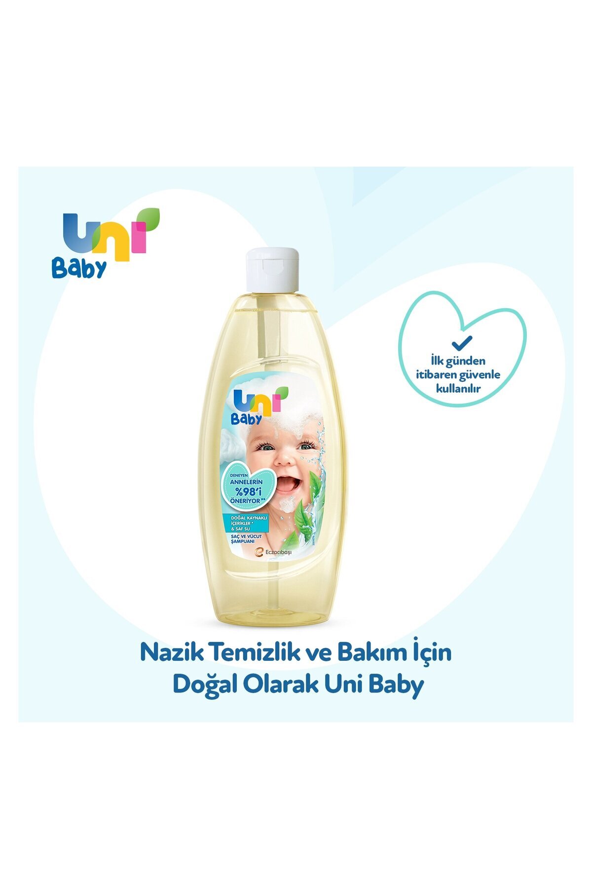 شامپو کودک و نوزاد زنانه – مردانه  Uni Baby | UN07987 اورجینال - تصویر 4