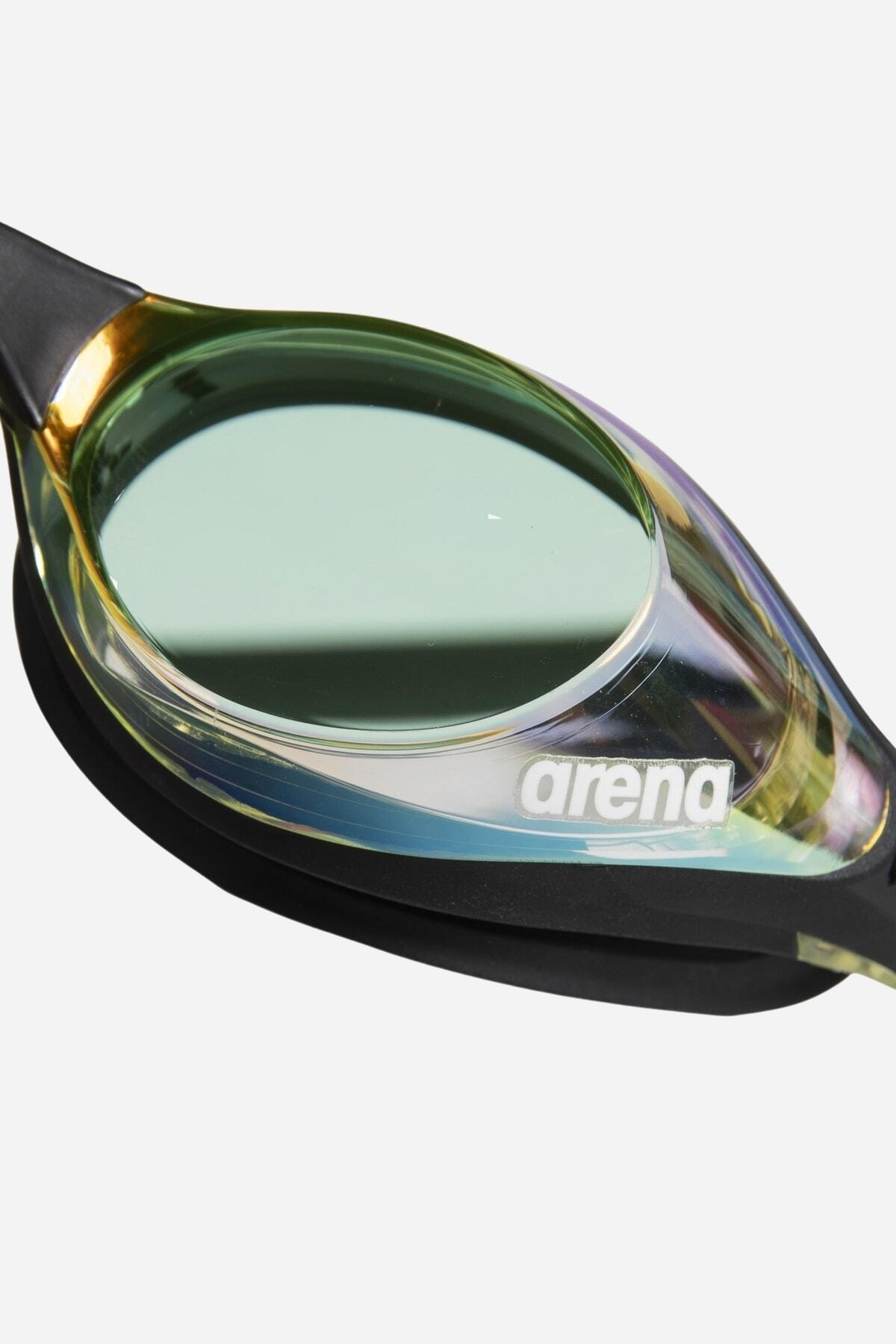 Arena عینک شنا آینه ای سوایپ کبرا زرد و مسی