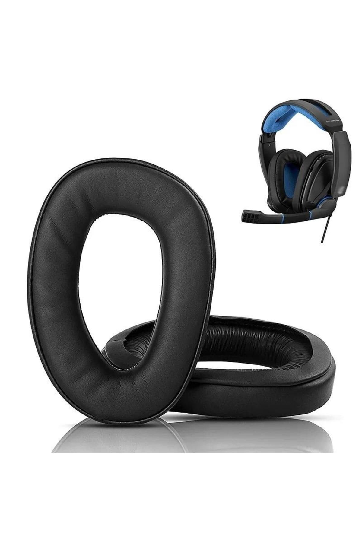 Schulzz Sennheiser GSP300,GSP301,GSP302,GSP303,GSP305,GSP350,GSP370 Uyumlu Yedek Kulaklık Pedi
