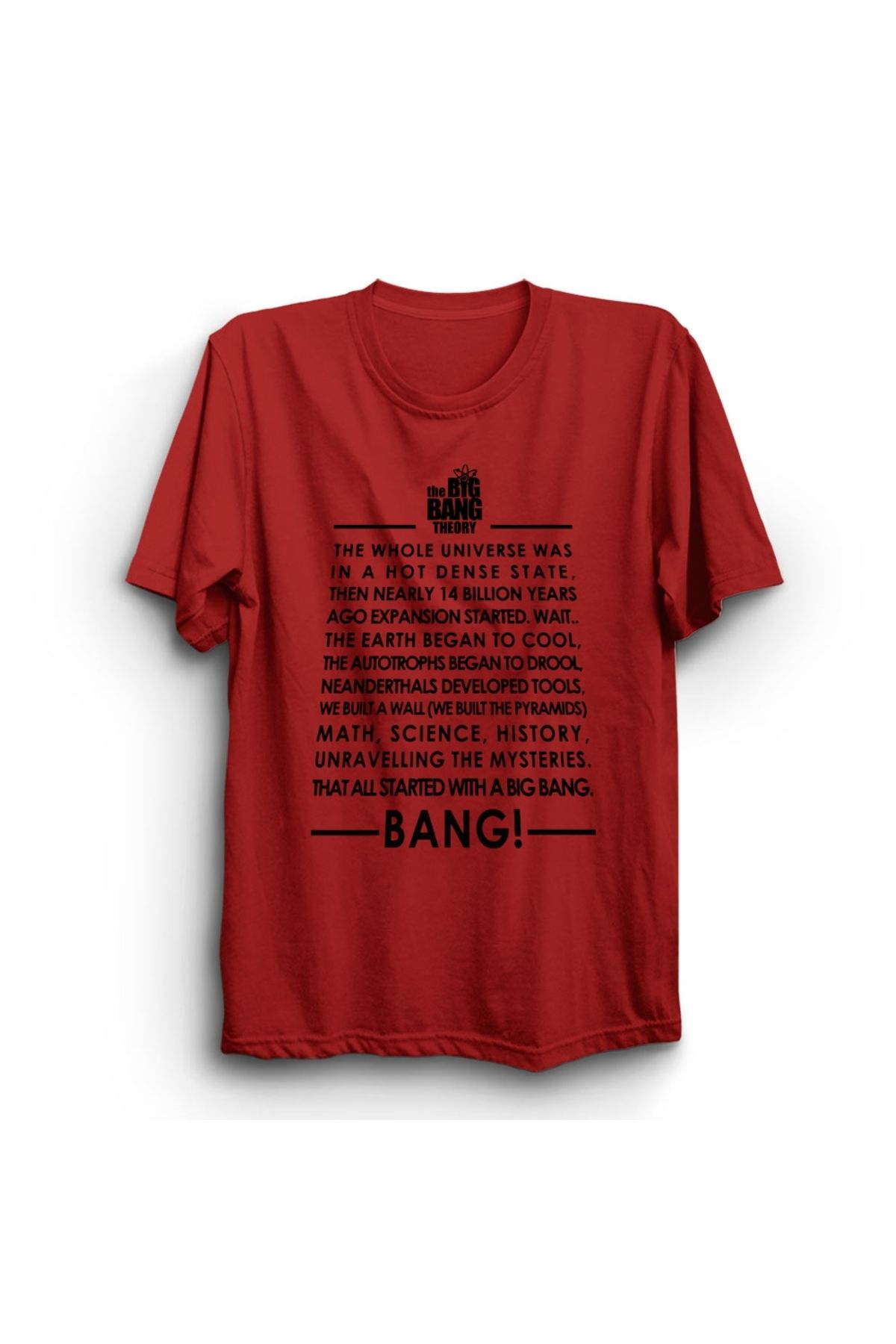 The Fame-The Big Bang Theory, Theme Song, Intro, Introduction Music T-Shirt 1