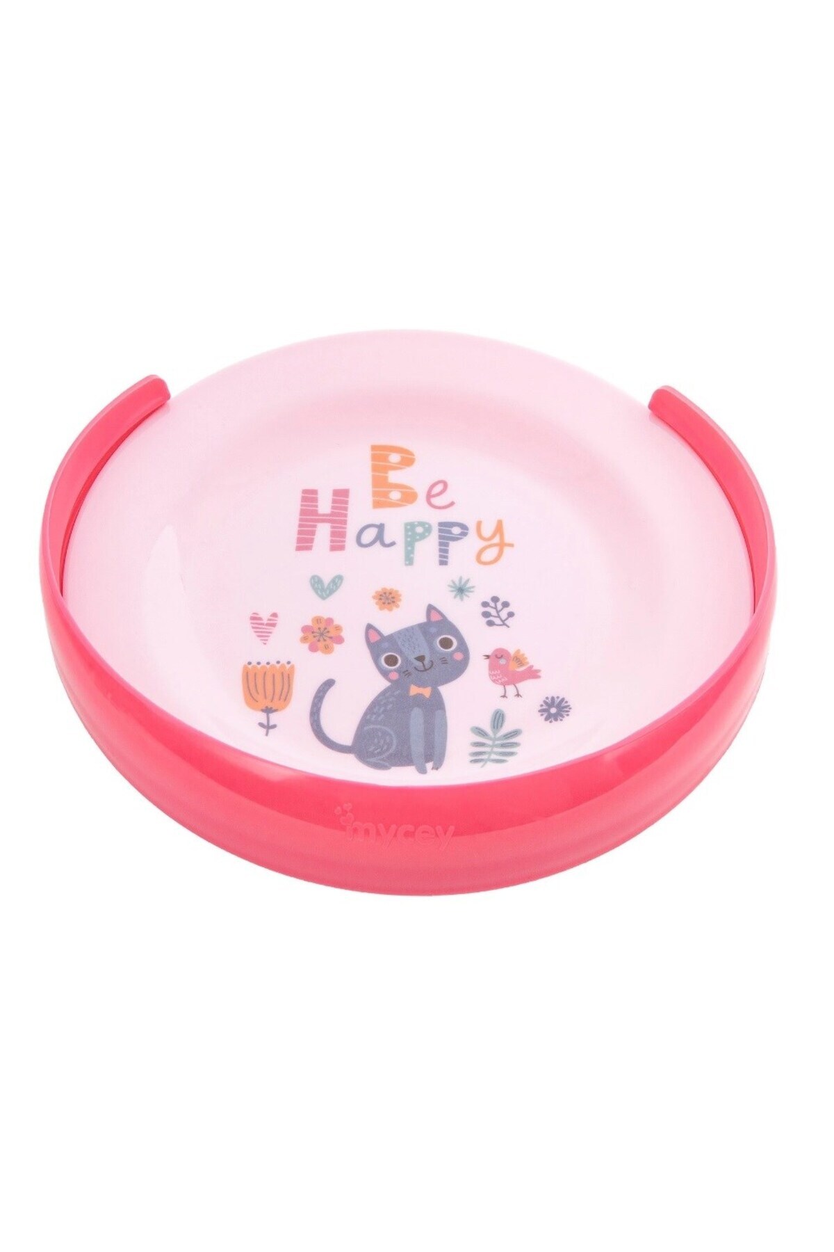 mycey Beslenme Seti(Vakumlu Tabak + Paslanmaz Çelik Çatal Kaşık Seti ) fotoğrafı 3 (önizleme)