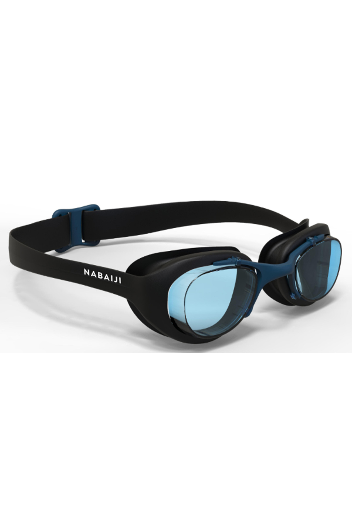 عینک شنای شفاف لیوان - سایز L - مشکی - 100 XBASE Decathlon دکاتلون اورجینال - تصویر 1