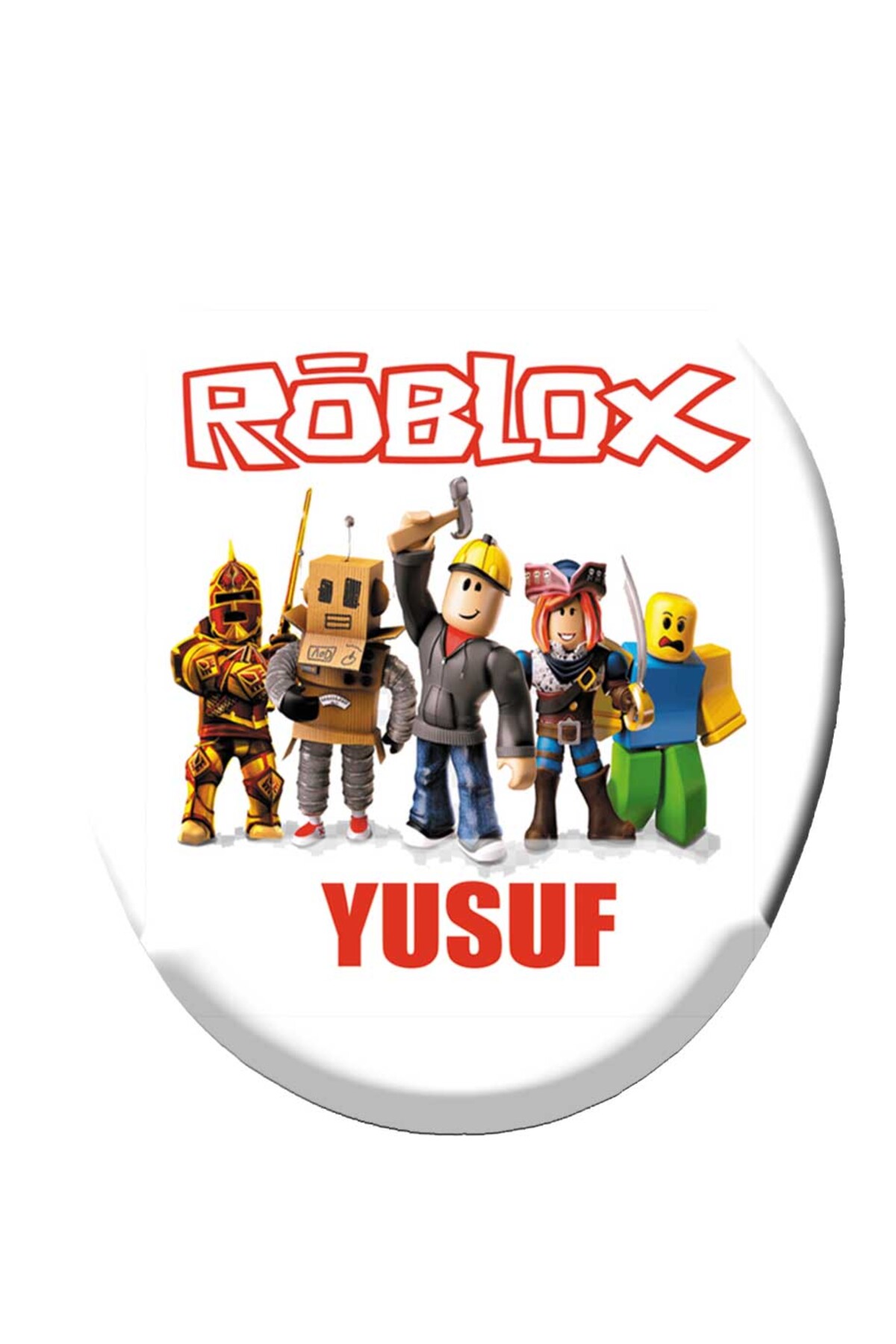 Kişiye Özel Roblox Baskılı Bilek Destekli Mouse Pad Mousepad