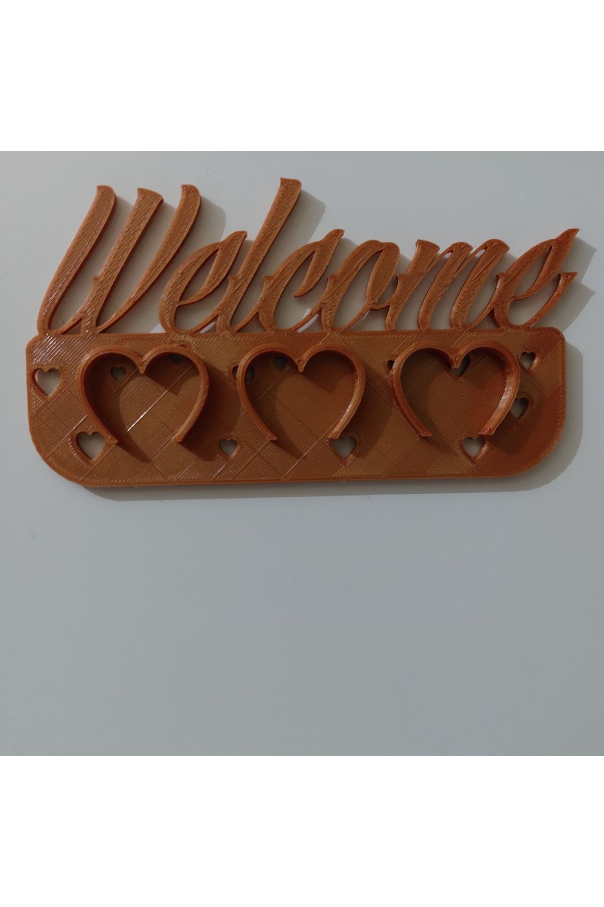 Zells workshop-Keychain-sling Welcome and 3 heart-shaped keychain 3