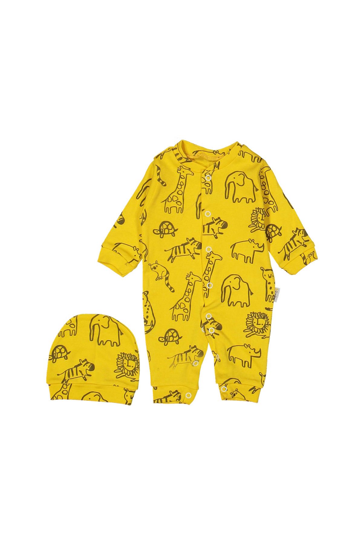Yellow baby jumpsuit top