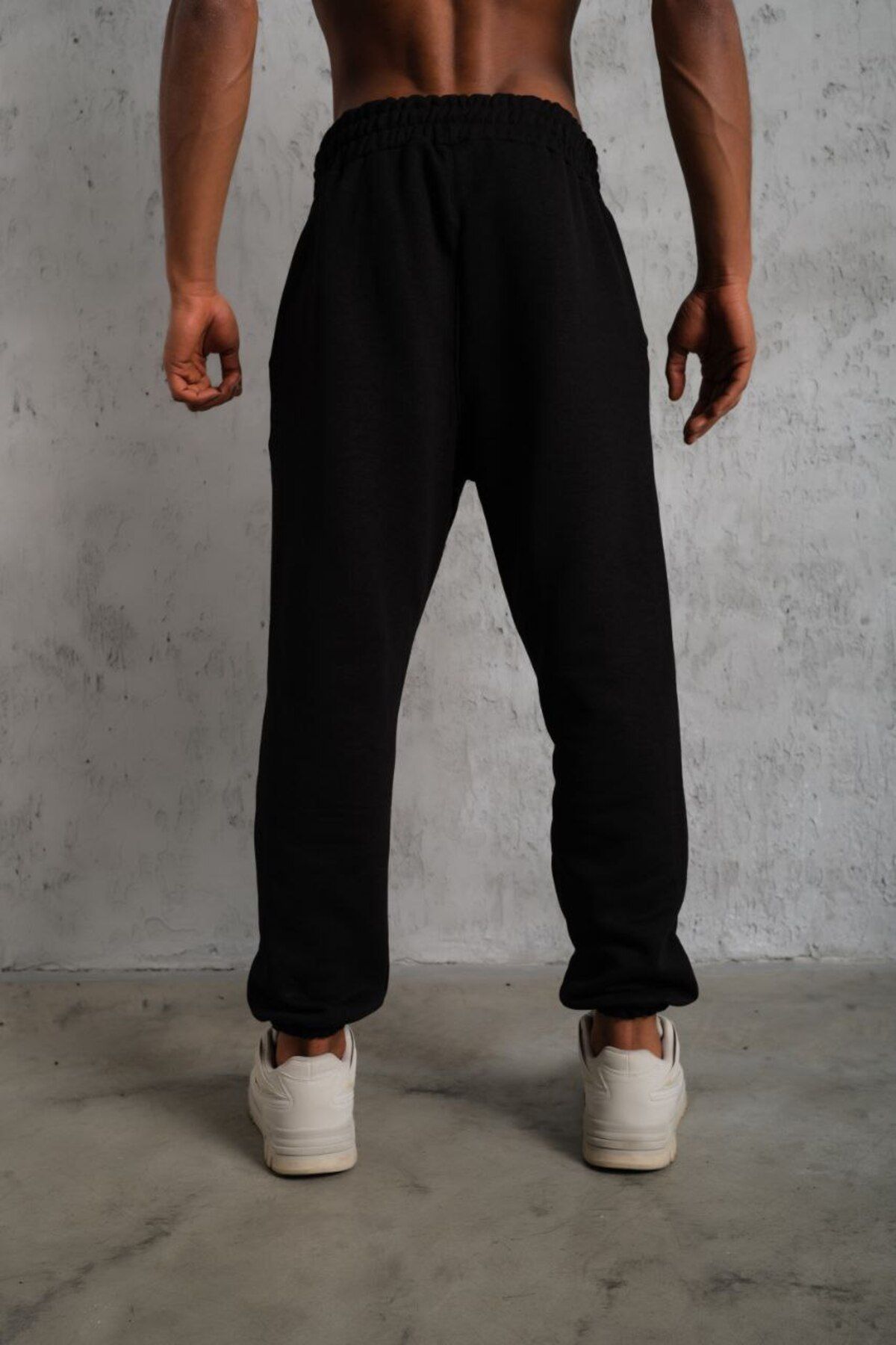 Thick cuffed sale sweatpants