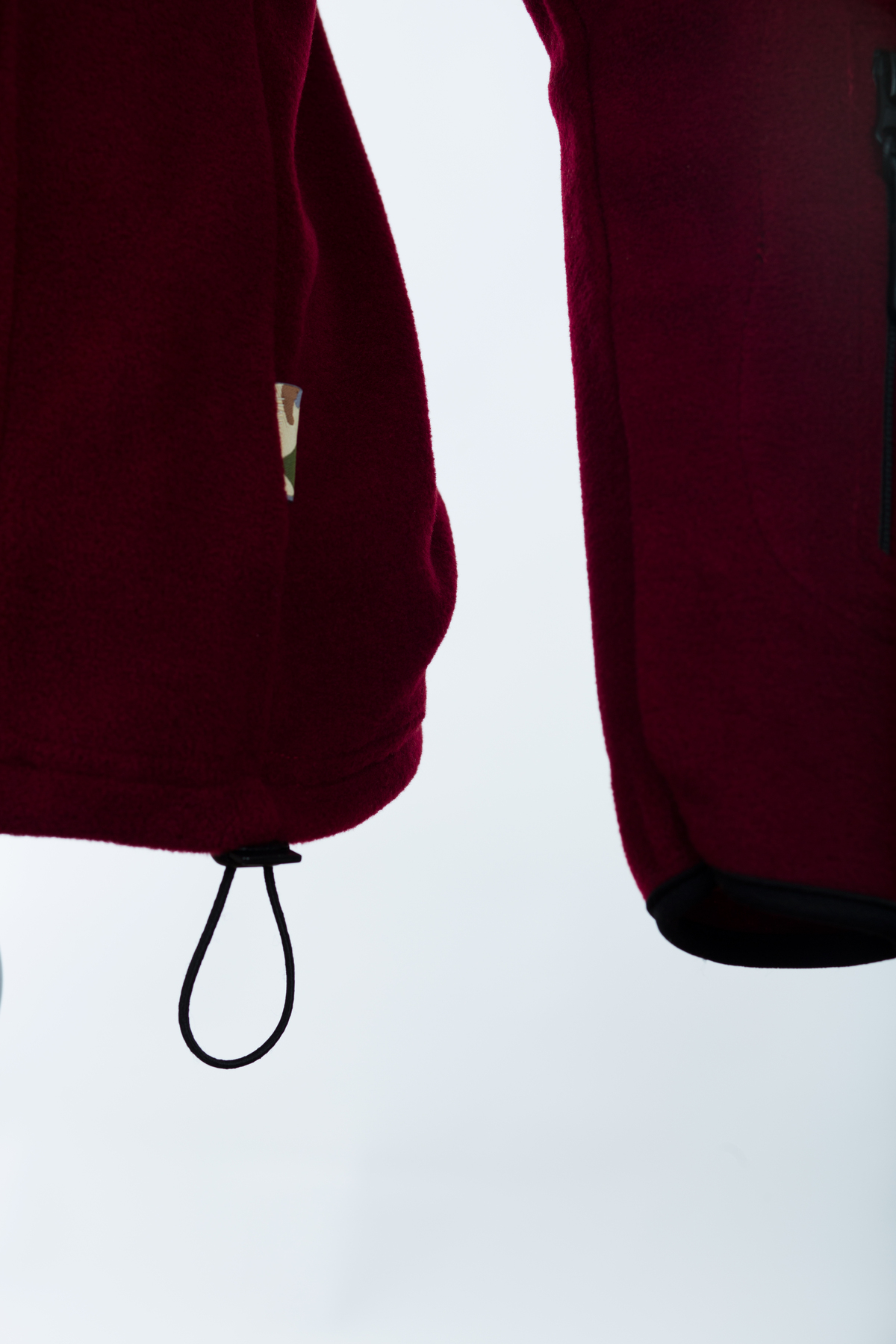 کاپشن مردانه بورگوندی KARCAMP | karcamp361 اورجینال - تصویر 6