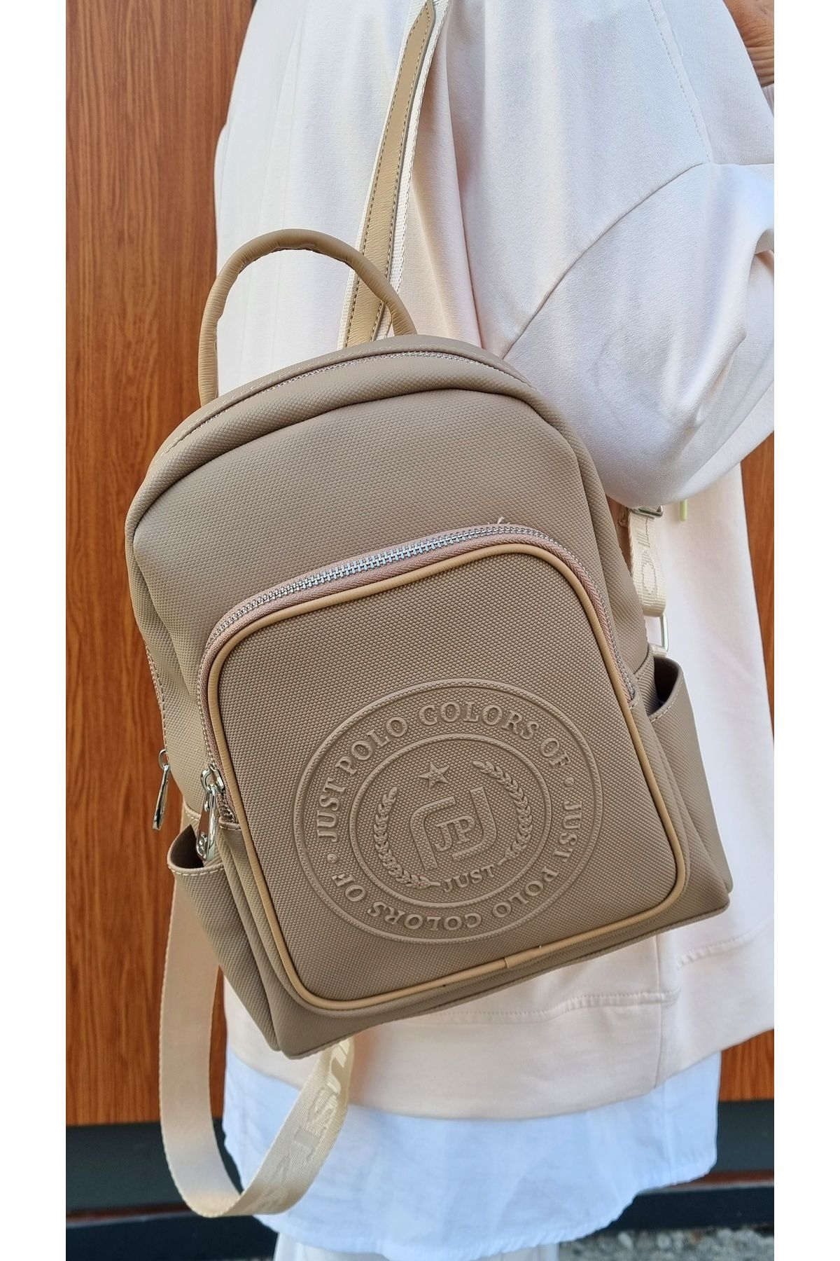 Just Polo JUSTPOLO WOMEN S ORIGINAL LACOSTE 5 COMPARTMENT BACKPACK