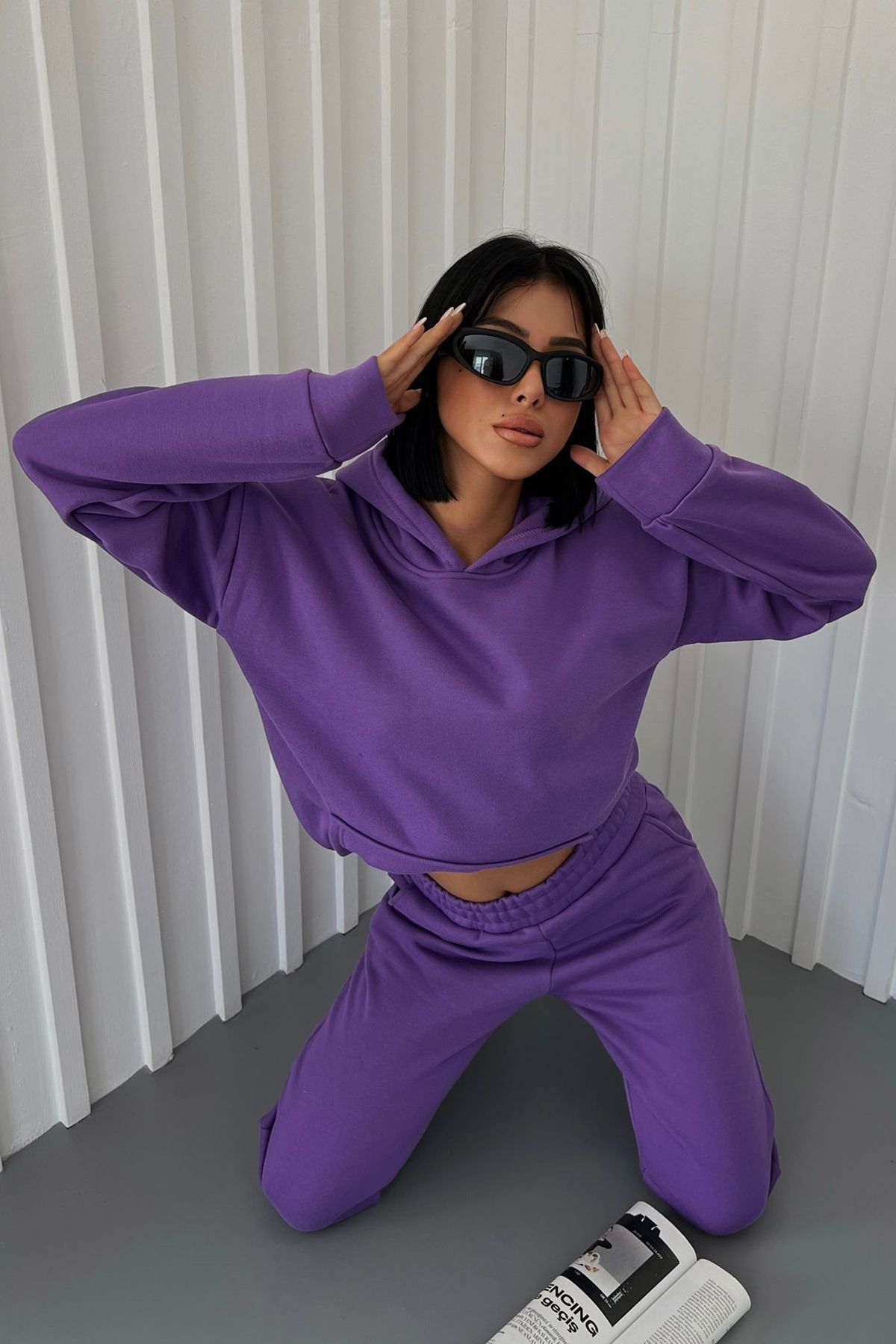 High waisted tracksuit set sales