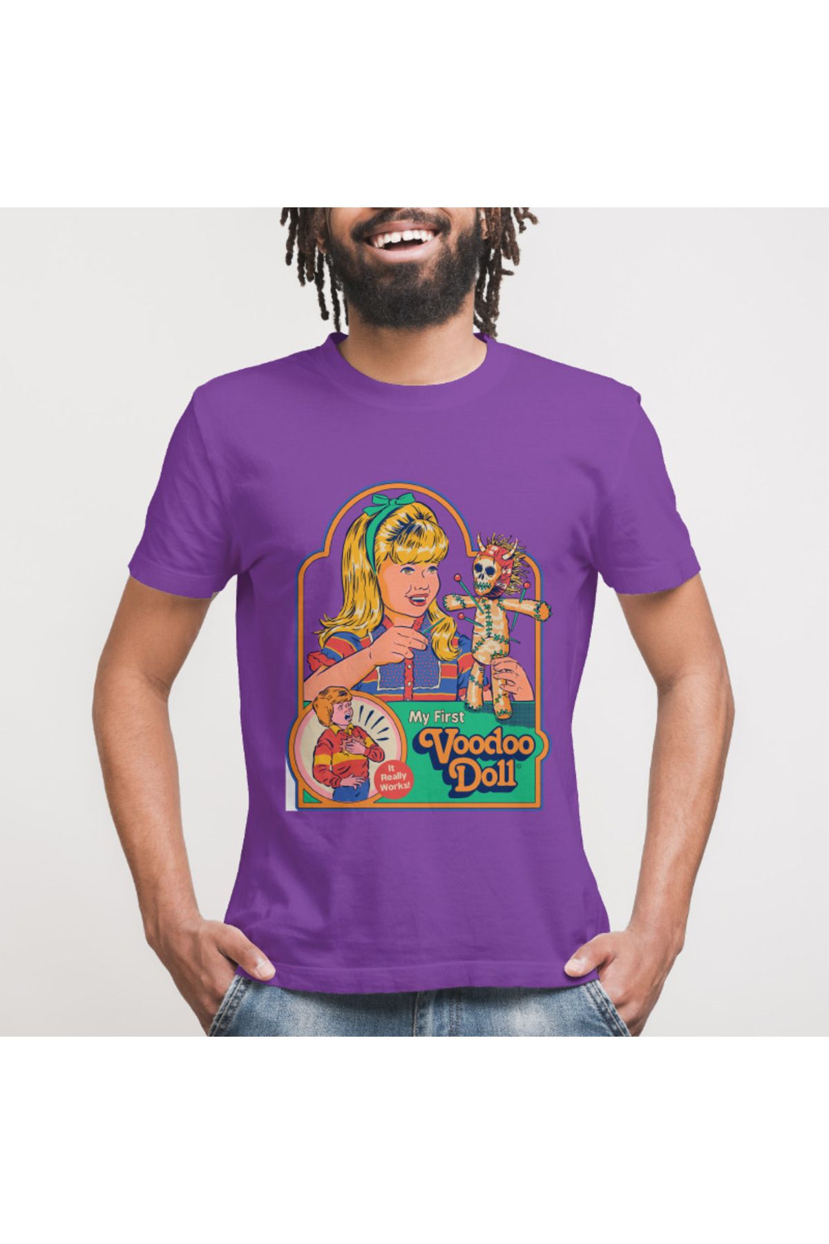 Built By Crazy-Primul meu tricou unisex pentru păpușa voodoo 3