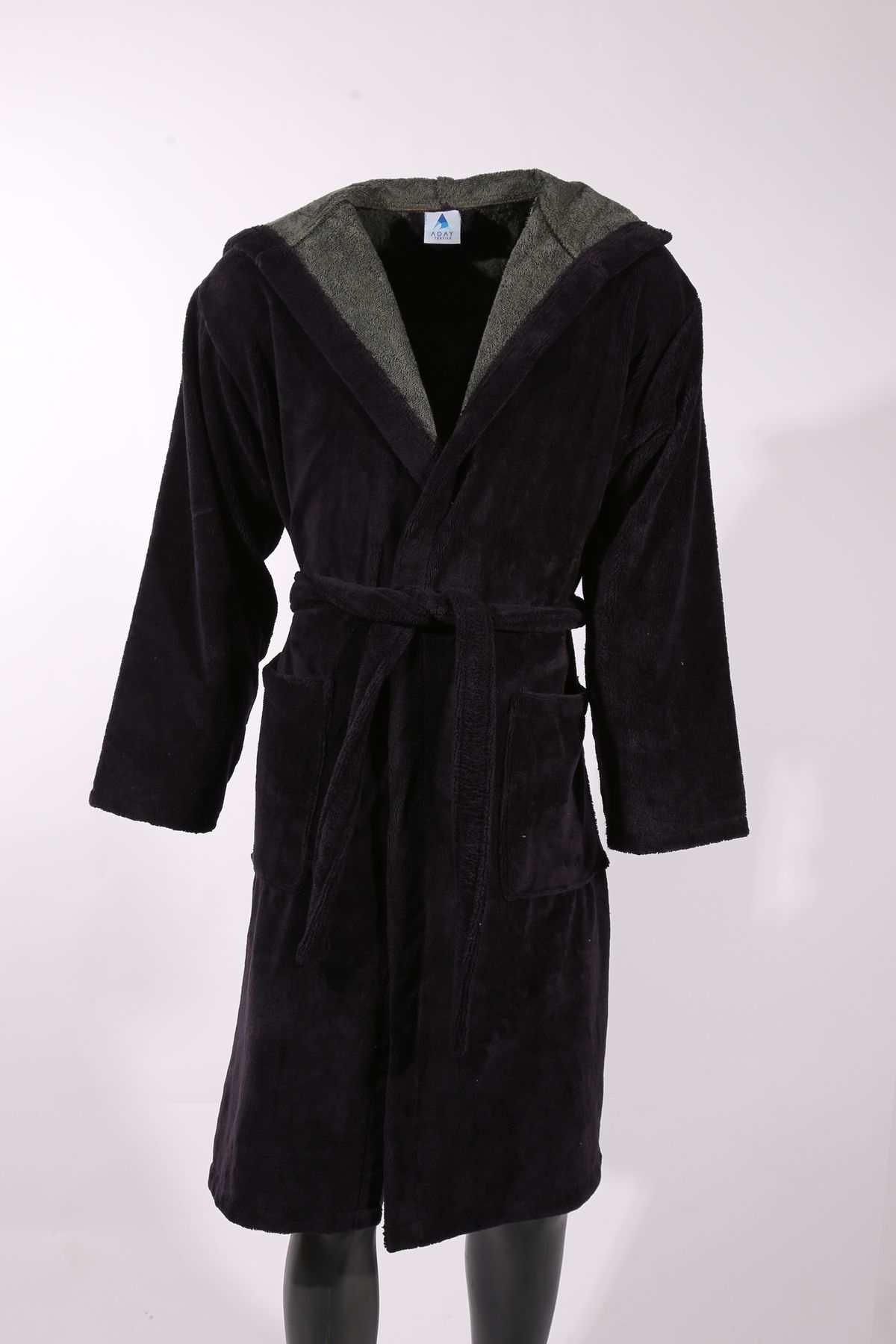 Çeştepe-Aday Hooded Bathrobe Triga Cotton 1