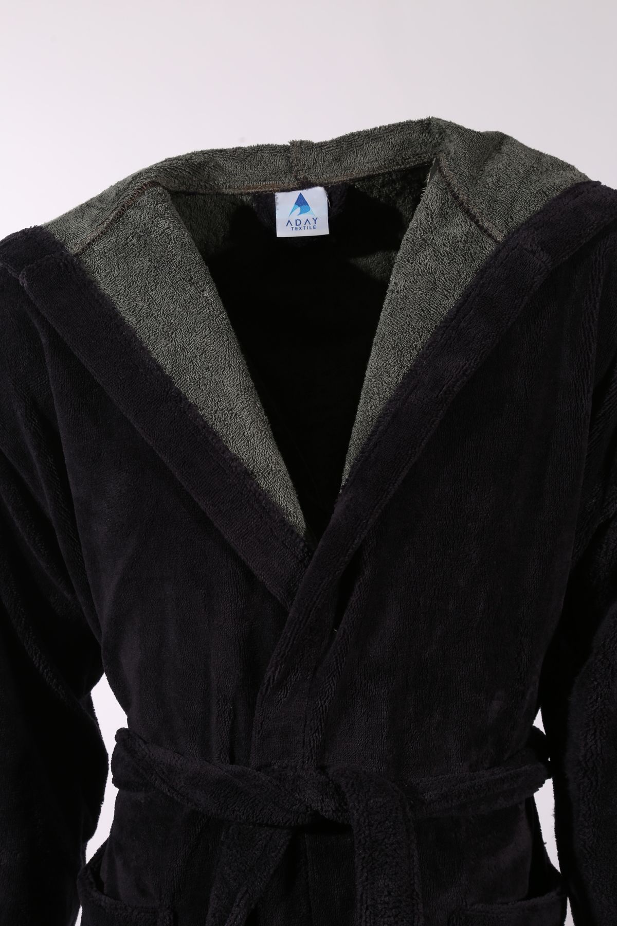 Çeştepe-Aday Hooded Bathrobe Triga Cotton 2