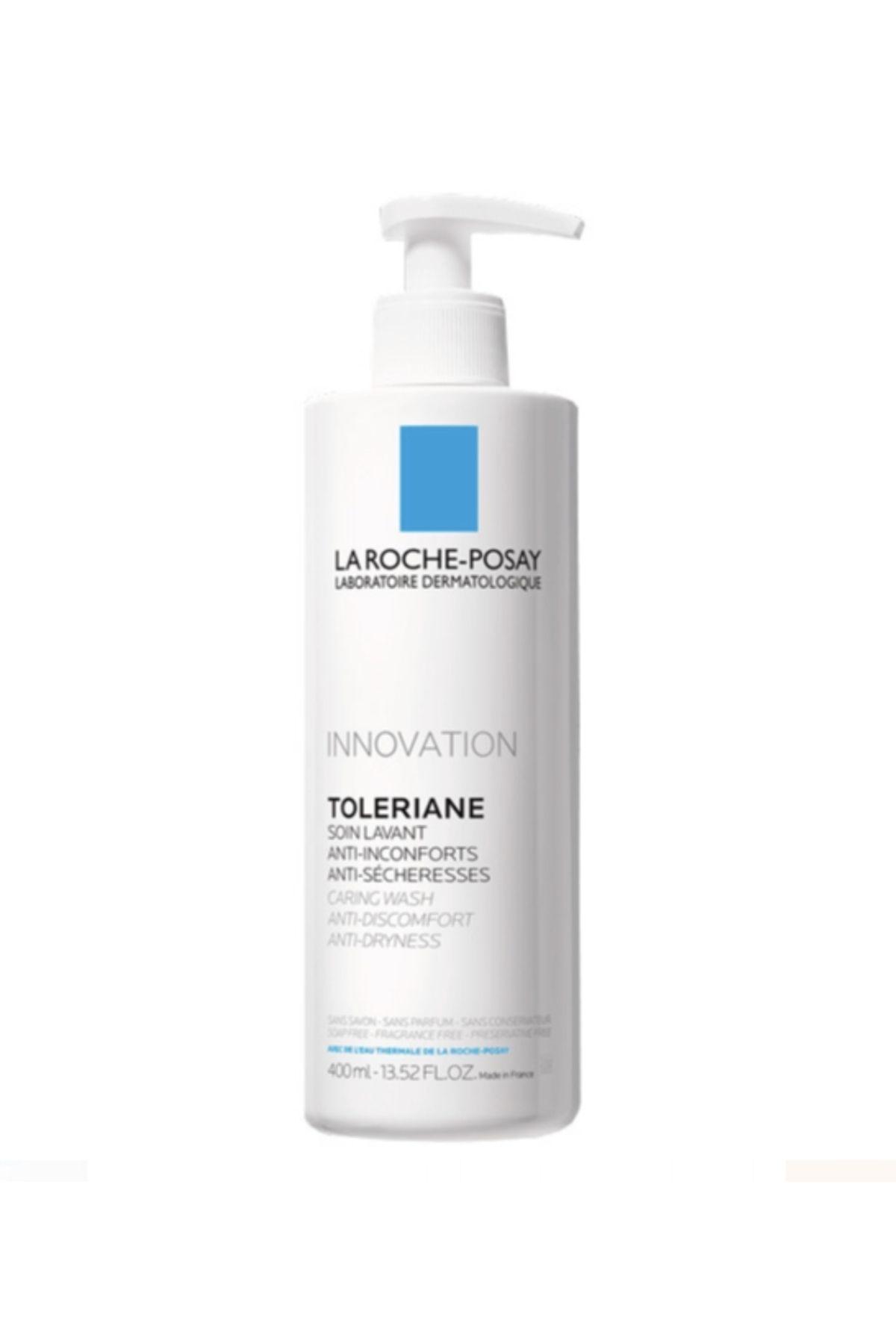 La Roche Posay شستشوی محافظت‌کننده برای پوست حساس تولران لاروش پوزی ۴۰۰ میلی‌لیتر