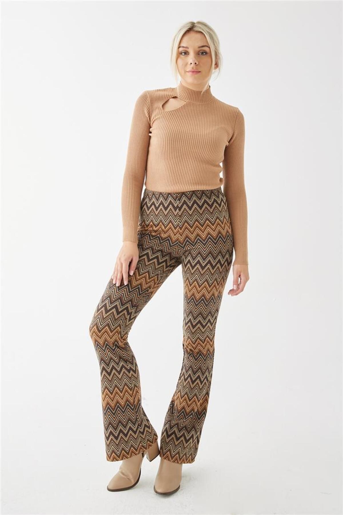 Urban Outfitters Archive Low-Rise Printed Velvet Flare Trousers | Urban  Outfitters UK