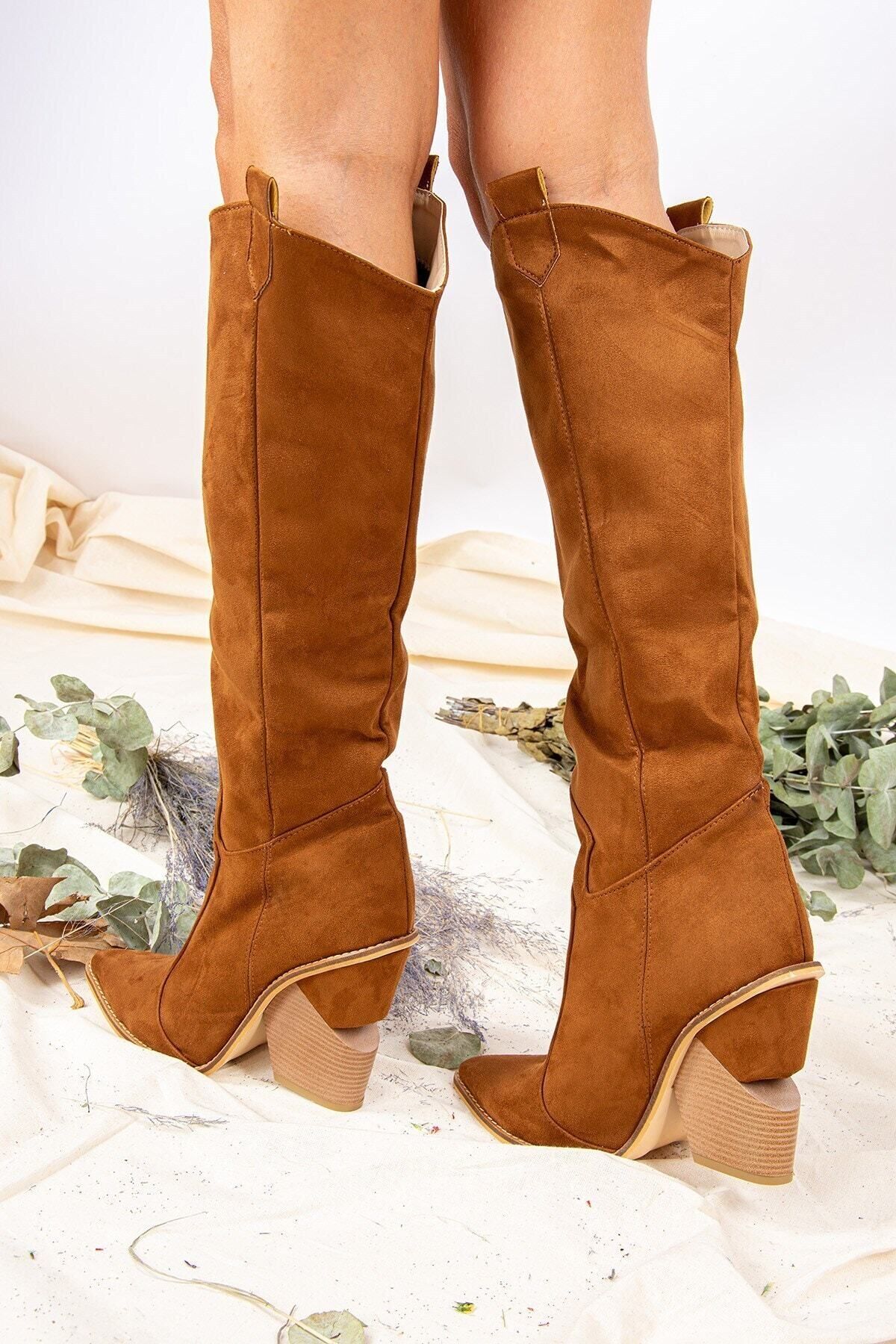 Fox Shoes Tan Women s Boots J372537202 Trendyol