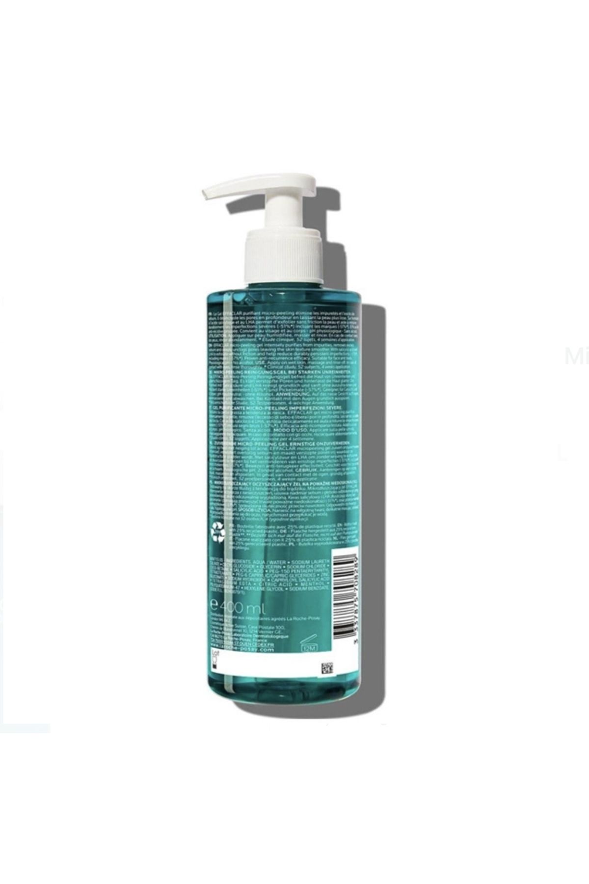 La Roche Posay Effaclar Micro Peeling Gel 400 ML برای پوست های چرب و مستعد آکنه La Roche Posay