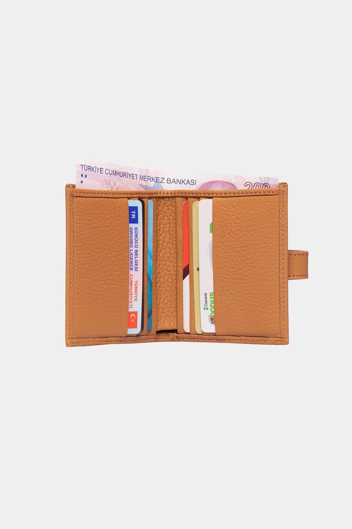 کیف پول مردانه قهوه ای Grande | T599 اورجینال - تصویر 5