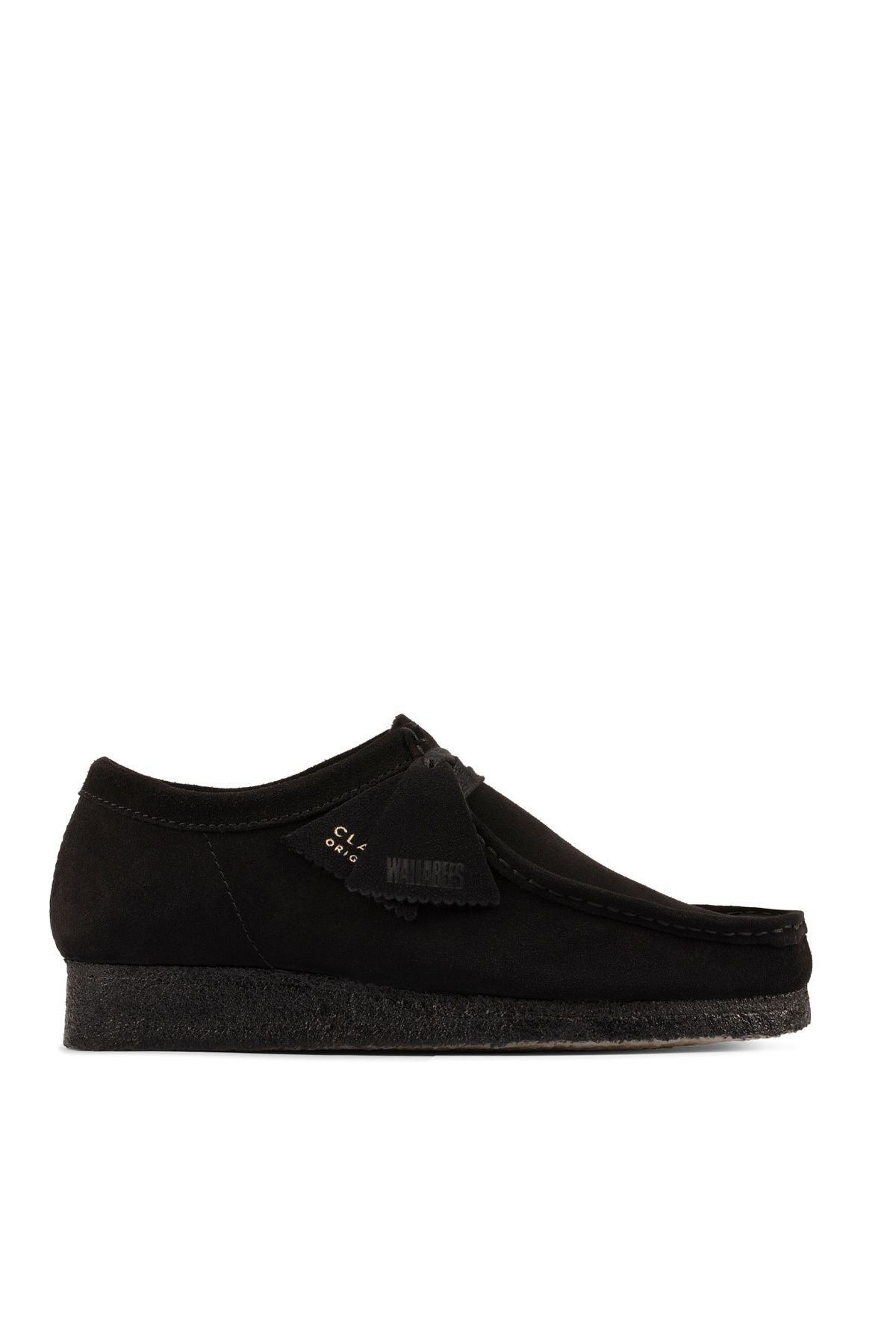 کفش تخت زنانه مشکی جیر ۲۶۱۵۵۵۲۲ CLARKS