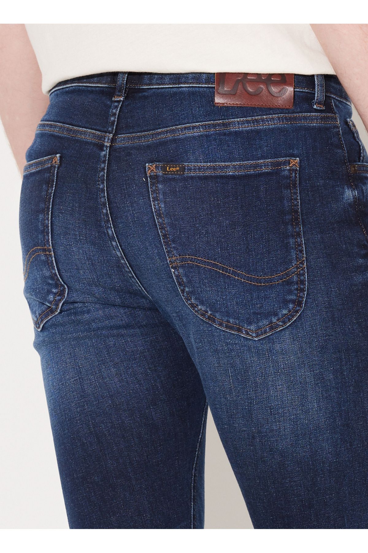 شلوار جین چند رنگ مردانه با کمر اسکینی معمولی L73607458 مالون Lee