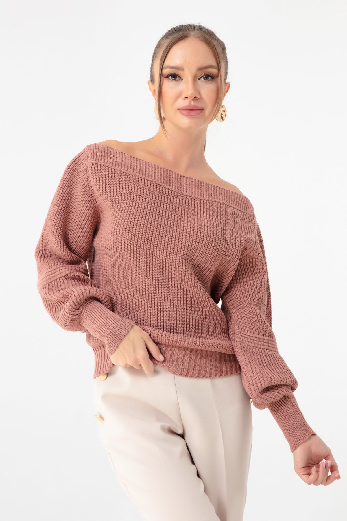 Dusty rose jumper top