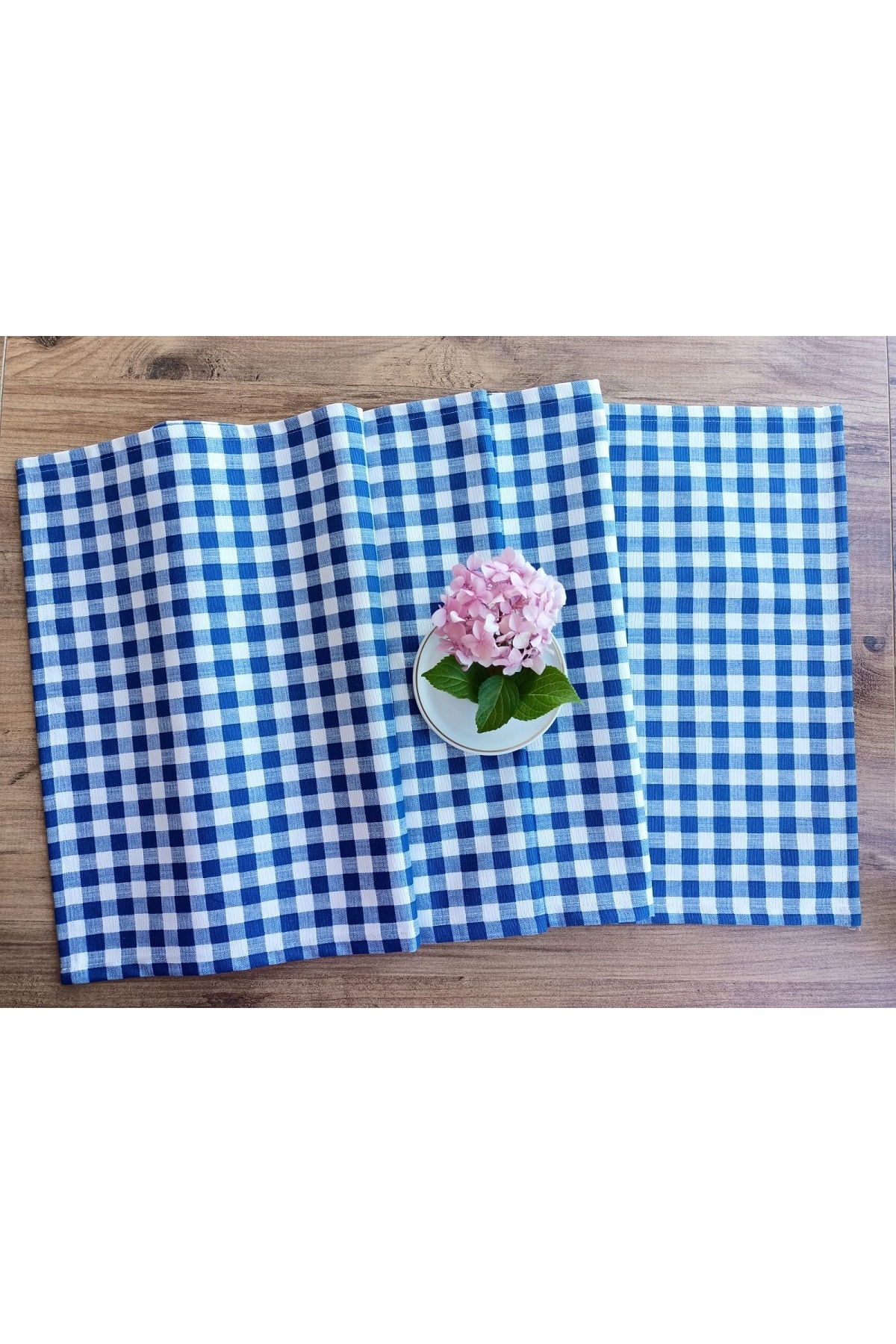 Plaid Panama Duck Cloth Decorative Runner (40X150 cm)V-02