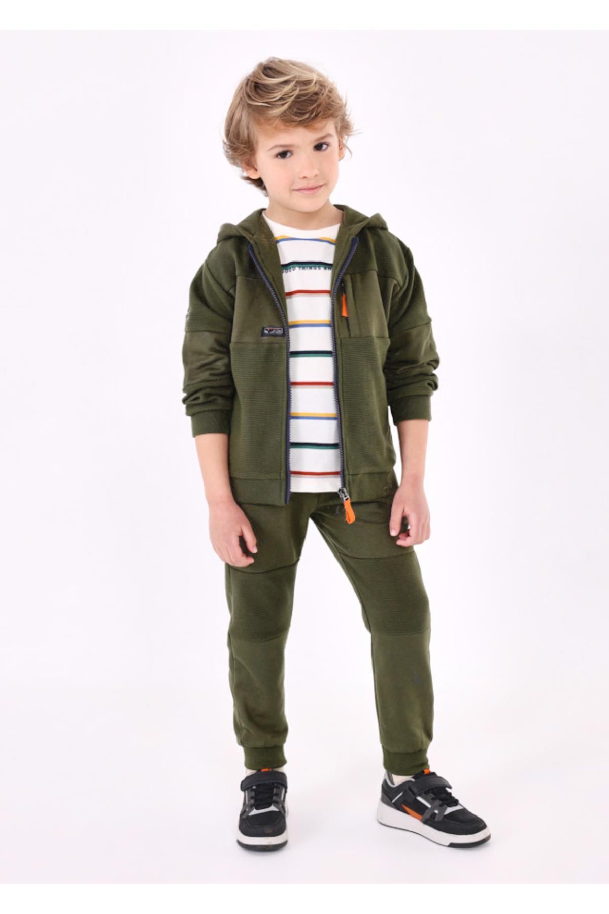 Boys cheap khaki tracksuit