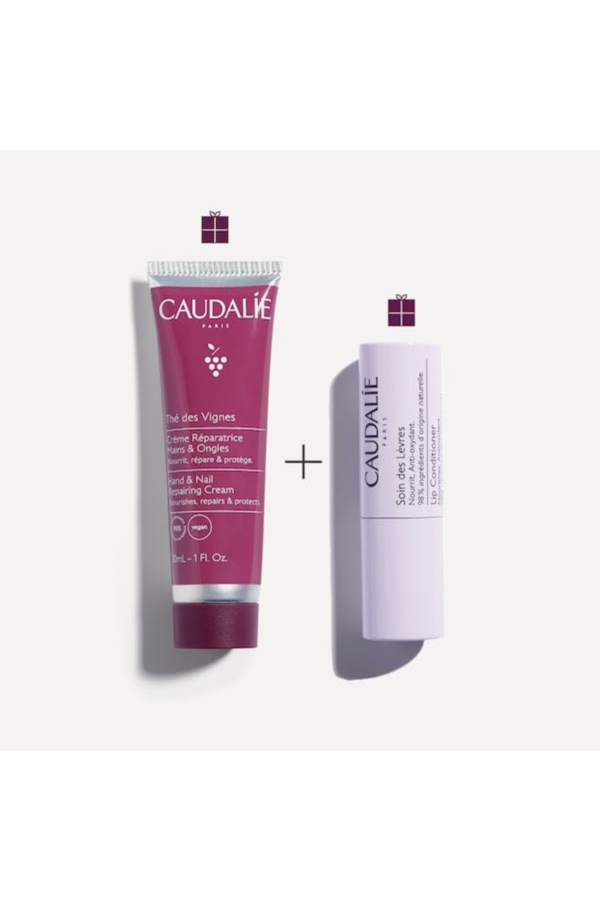 Caudalie Thé Des Vignes El Ve Dudak Bakım Seti - El Kremi 30 ml Dudak Bakım Kremi