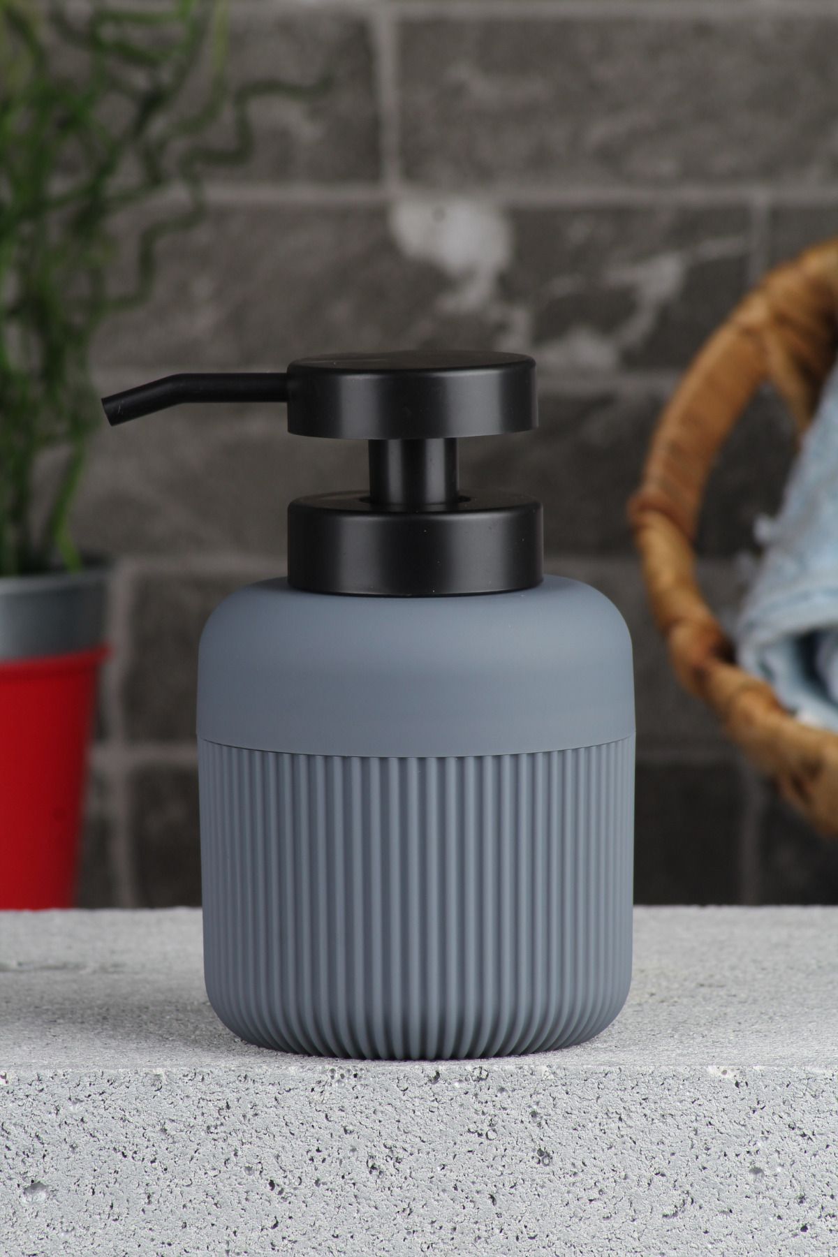 Grey soap hotsell dispenser