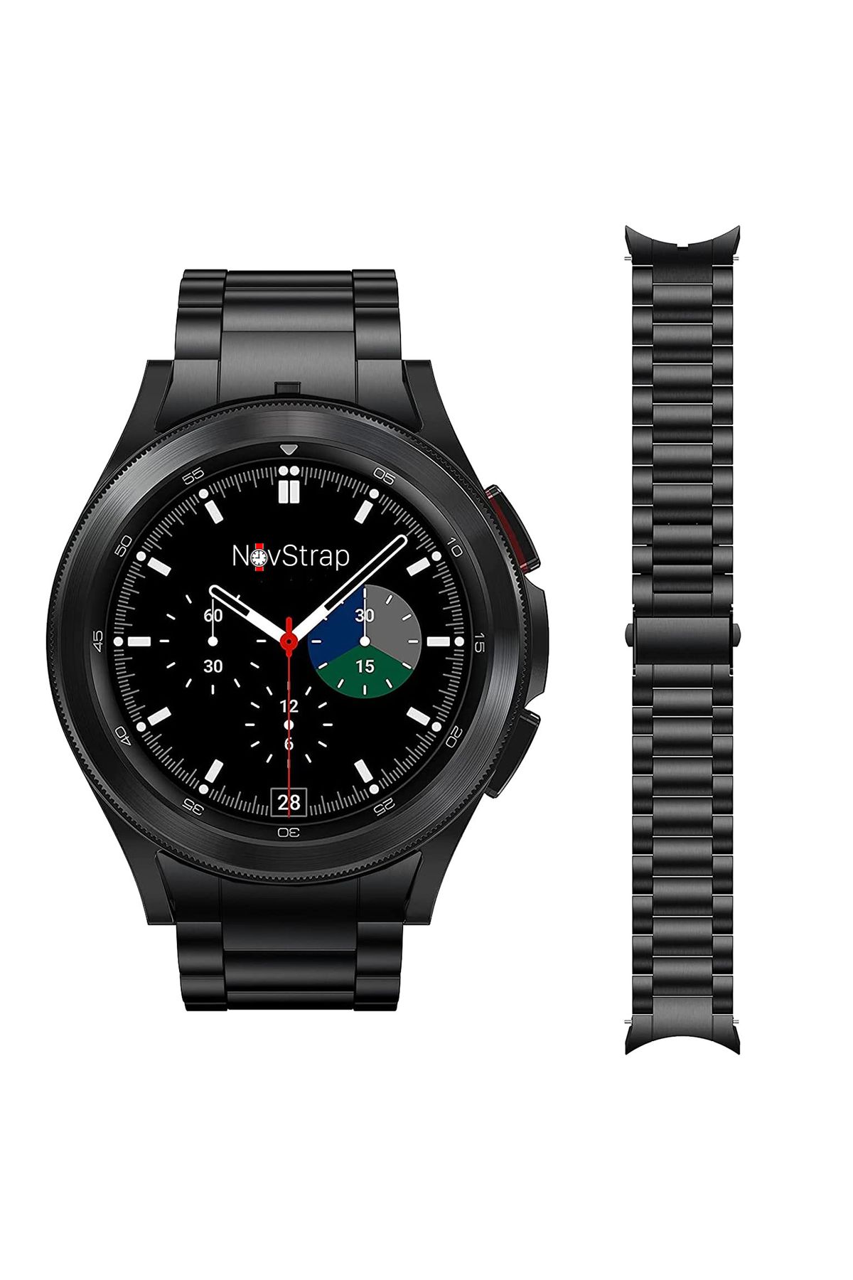 NovStrap Samsung Galaxy Watch 4 5 6 40424344454647 Mm Uyumlu