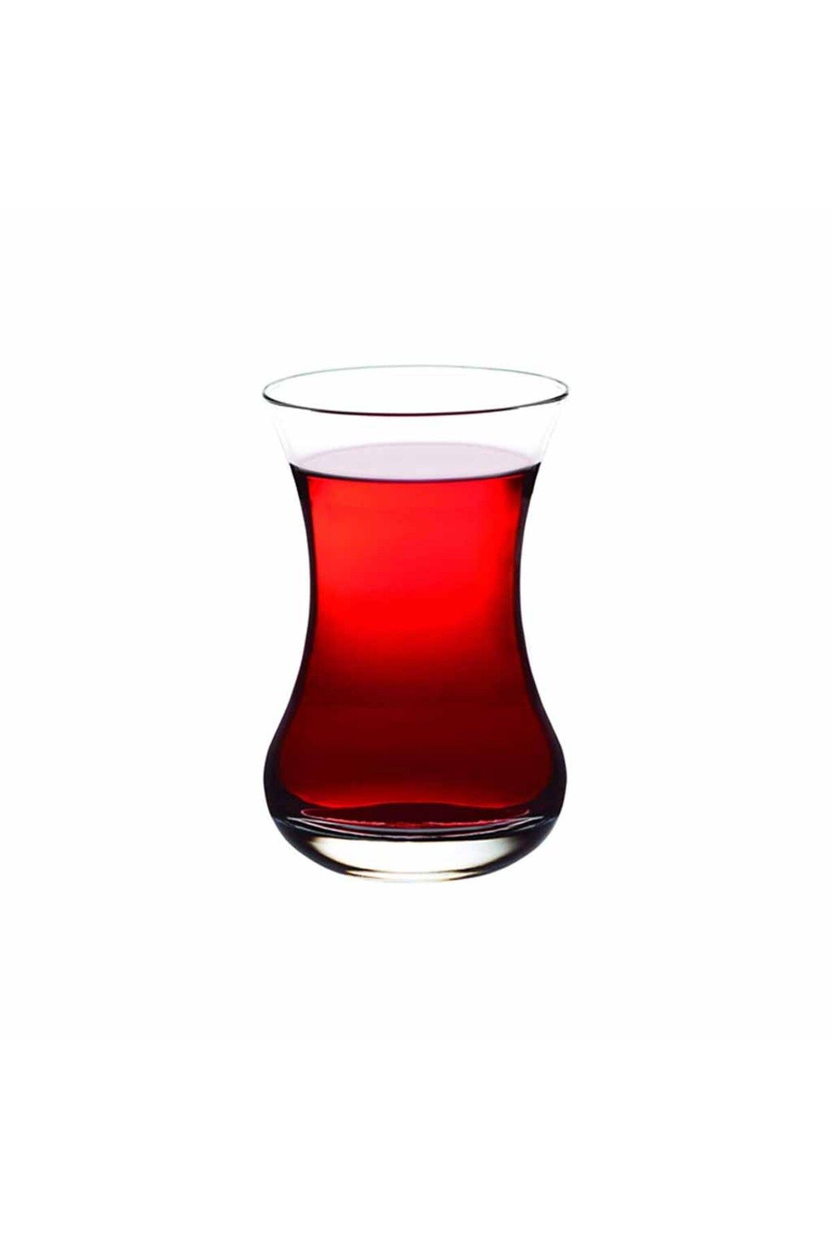 Paşabahçe لیوان چای کمر باریک، ساده، 155 میلی لیتر، 6 عدد