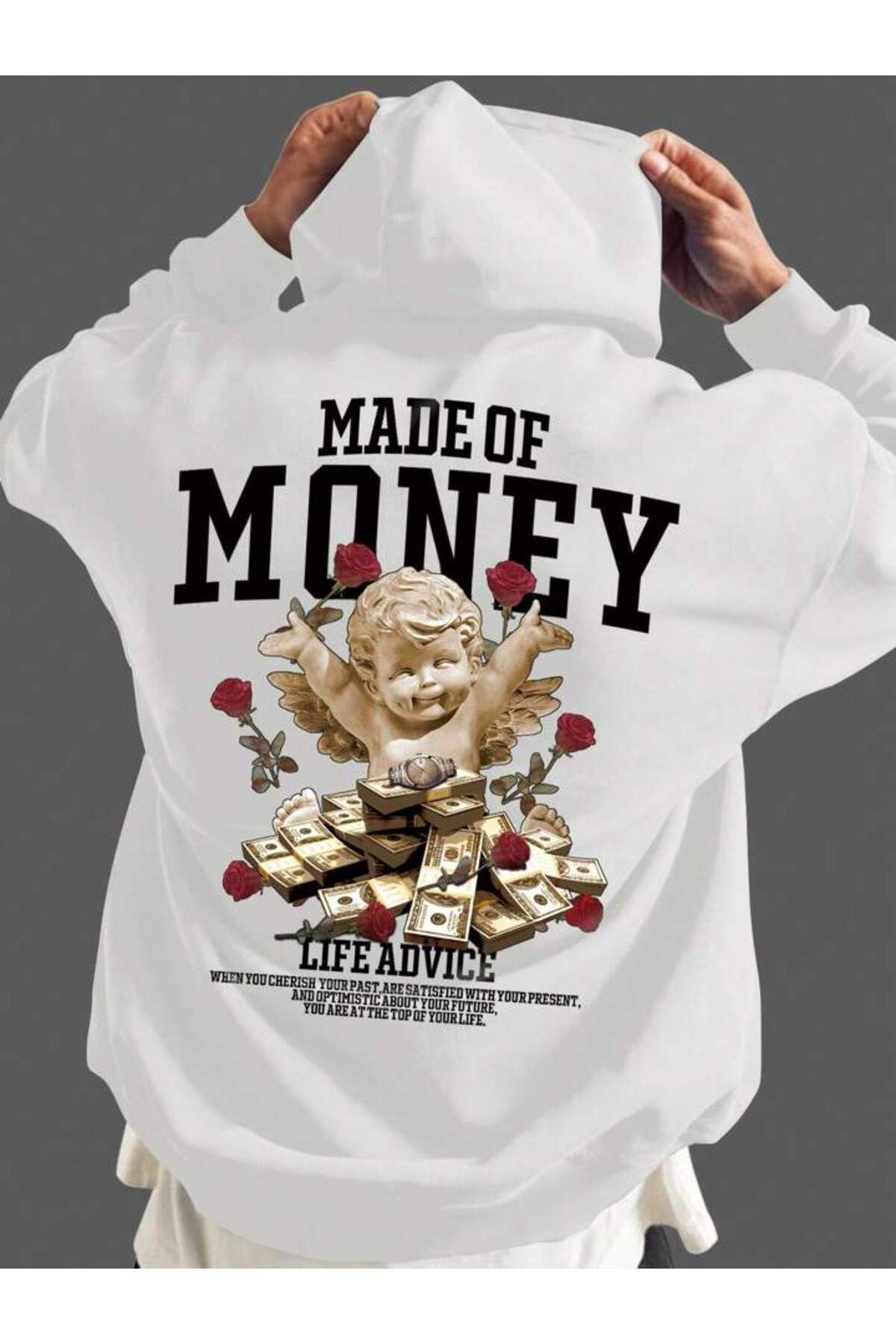 White money sweatshirt hot sale