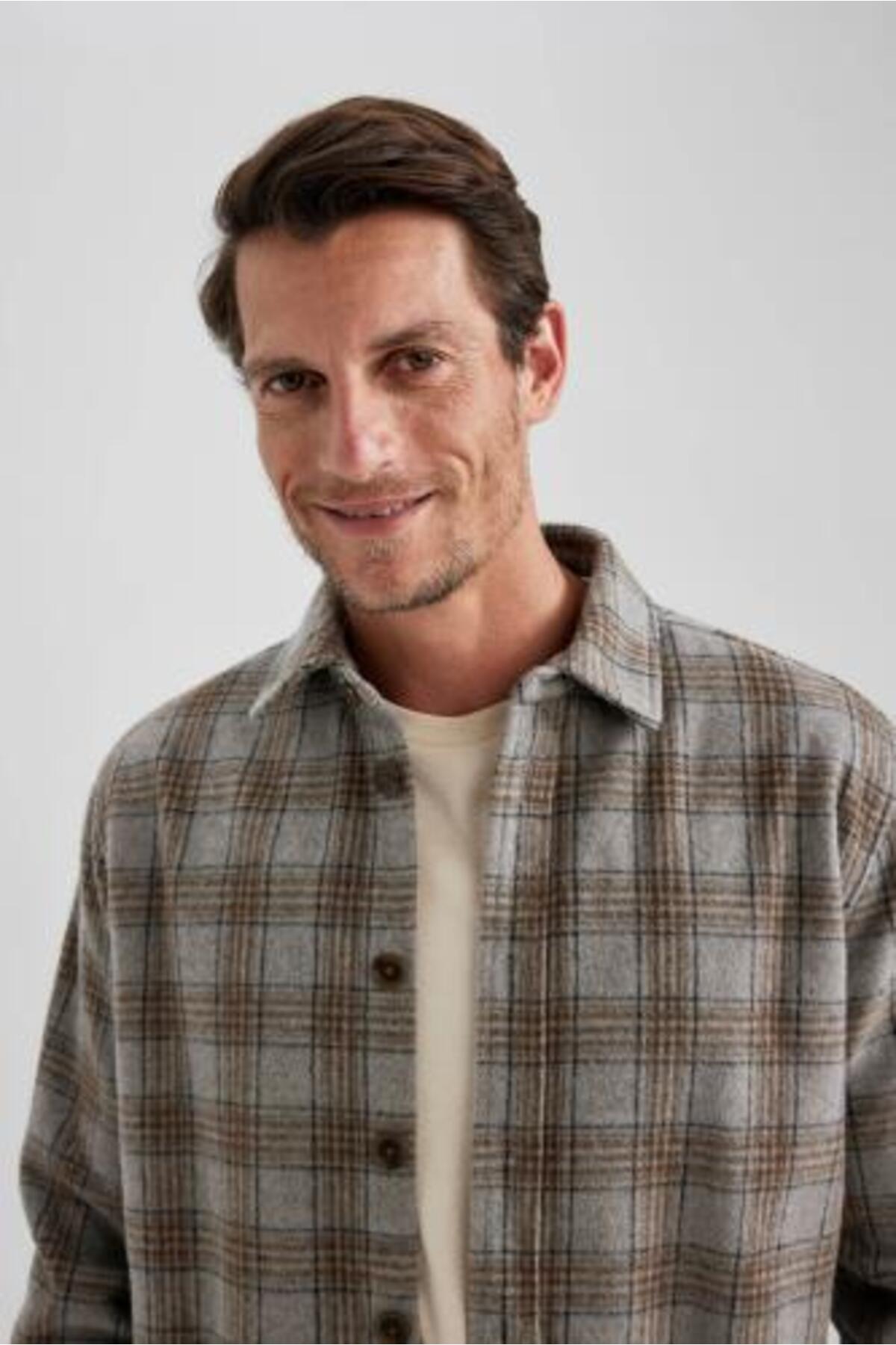 کت مردانه دفاکتو | A5112AX23AU Defacto - Image 4