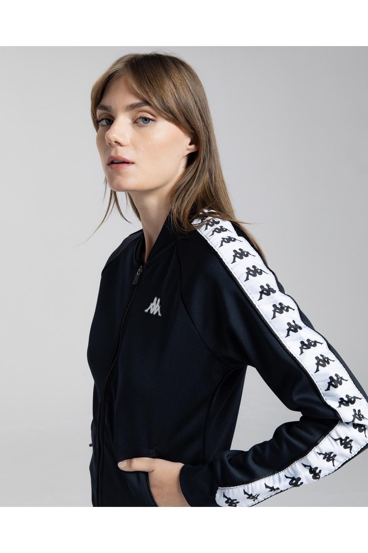 Kappa 222 Banda Womber Slim Women s Black White Regular Fit