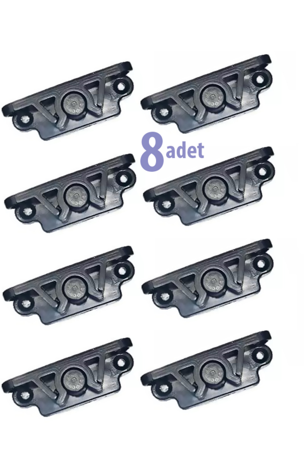 Kamataş 17*25 Sineklik Çıt çıt Siyah 8 Adet