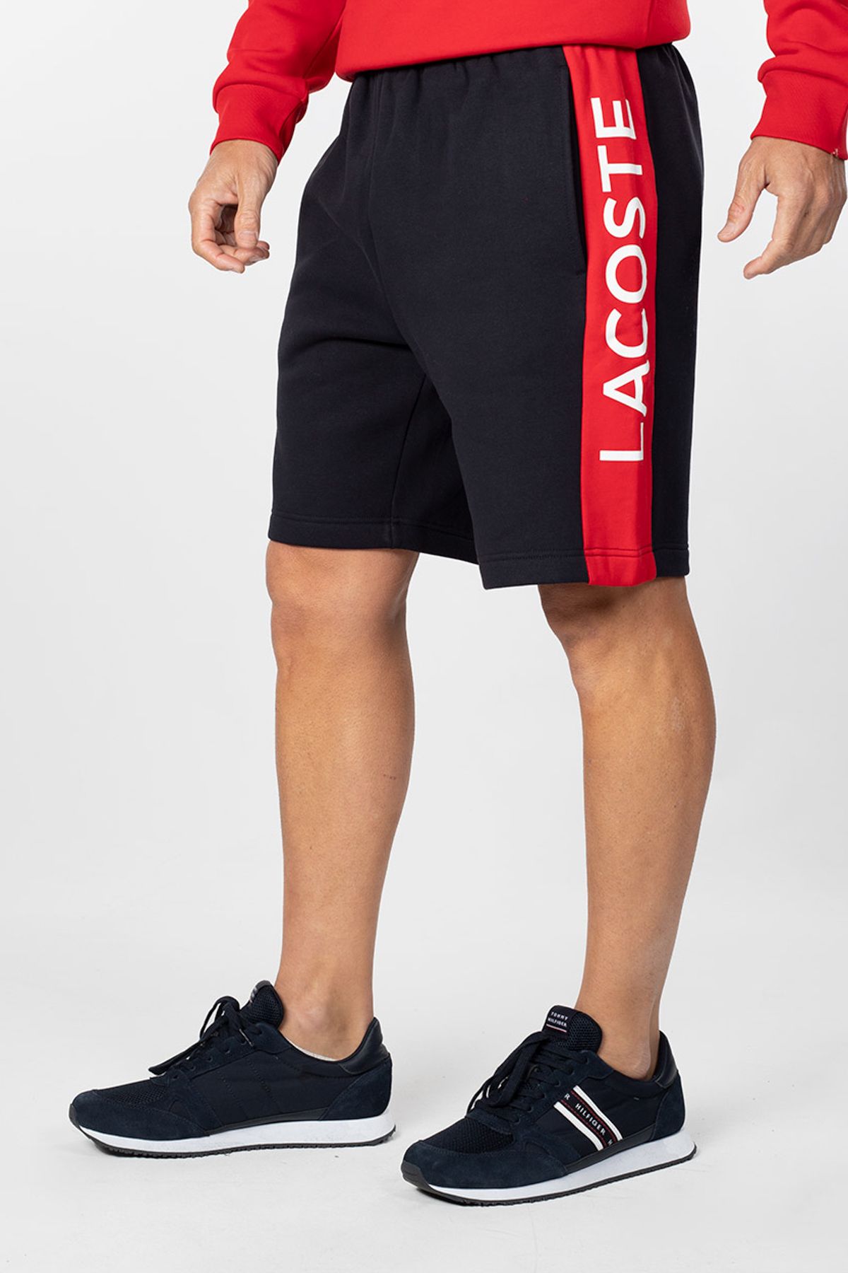 Lacoste Shorts Dark blue Normal Waist
