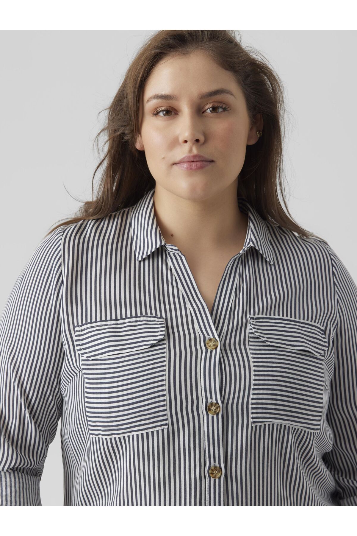 Veromoda Curve-ΠΟΥΚΑΜΙΣΟ VMBUMPY L/S NEW CURVE GA NOOS 4