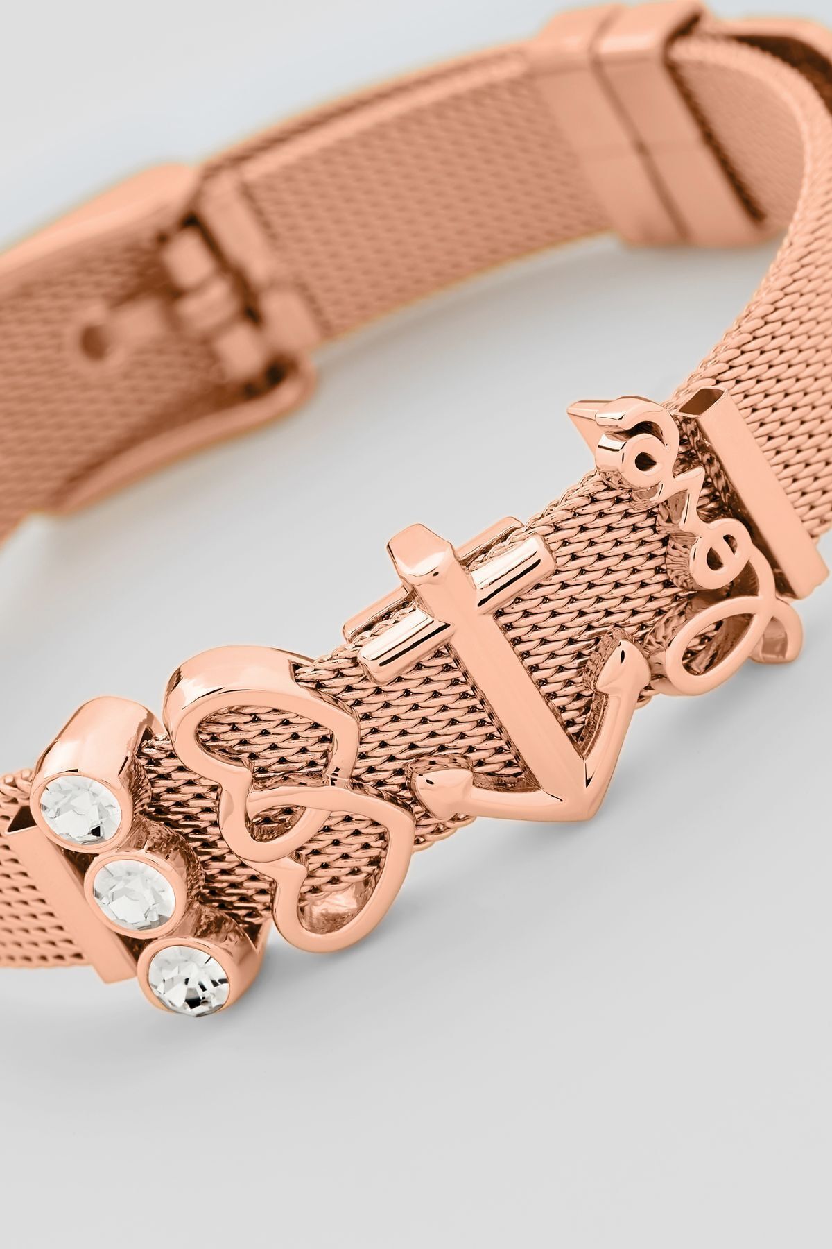Heideman-Mesh Armkette Für Frauen Mesh Armband Poliert Elegant, Sportlich 4