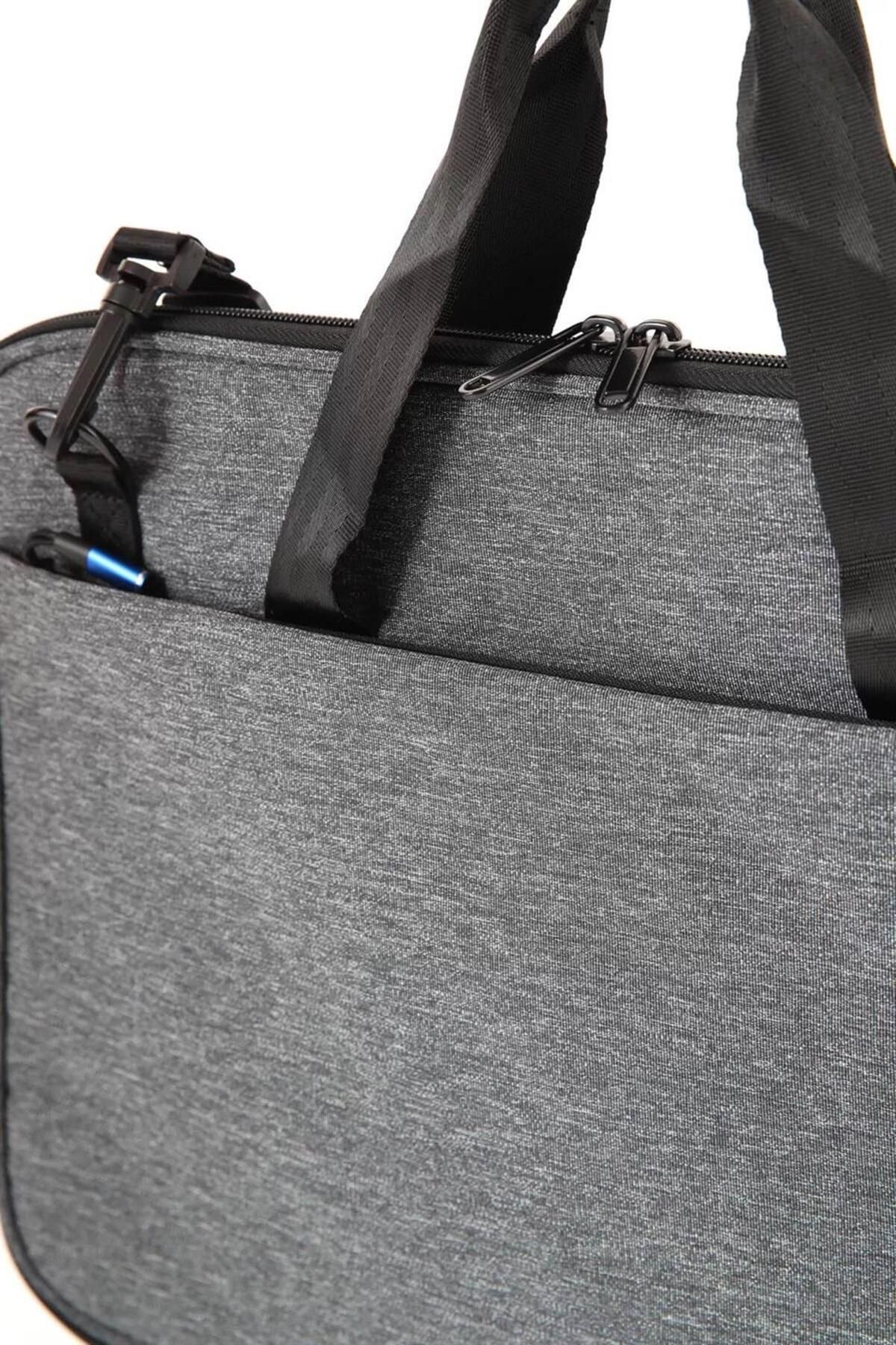 ÇÇS-Ççs Men - Laptop & Briefcase Gray 71423 6