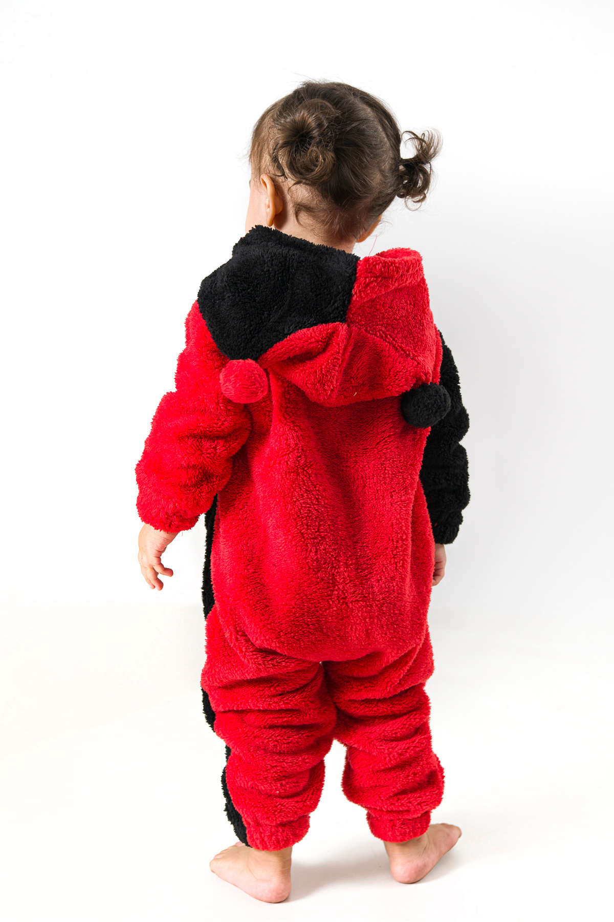 Baby Animals Welsoft Peluş Unisex Fermuarlı Kışlık Bebek Uyku Tulumu Bebek Tulumu Çocuk Tulumu Çocuk Kostümü fotoğrafı 5 (önizleme)