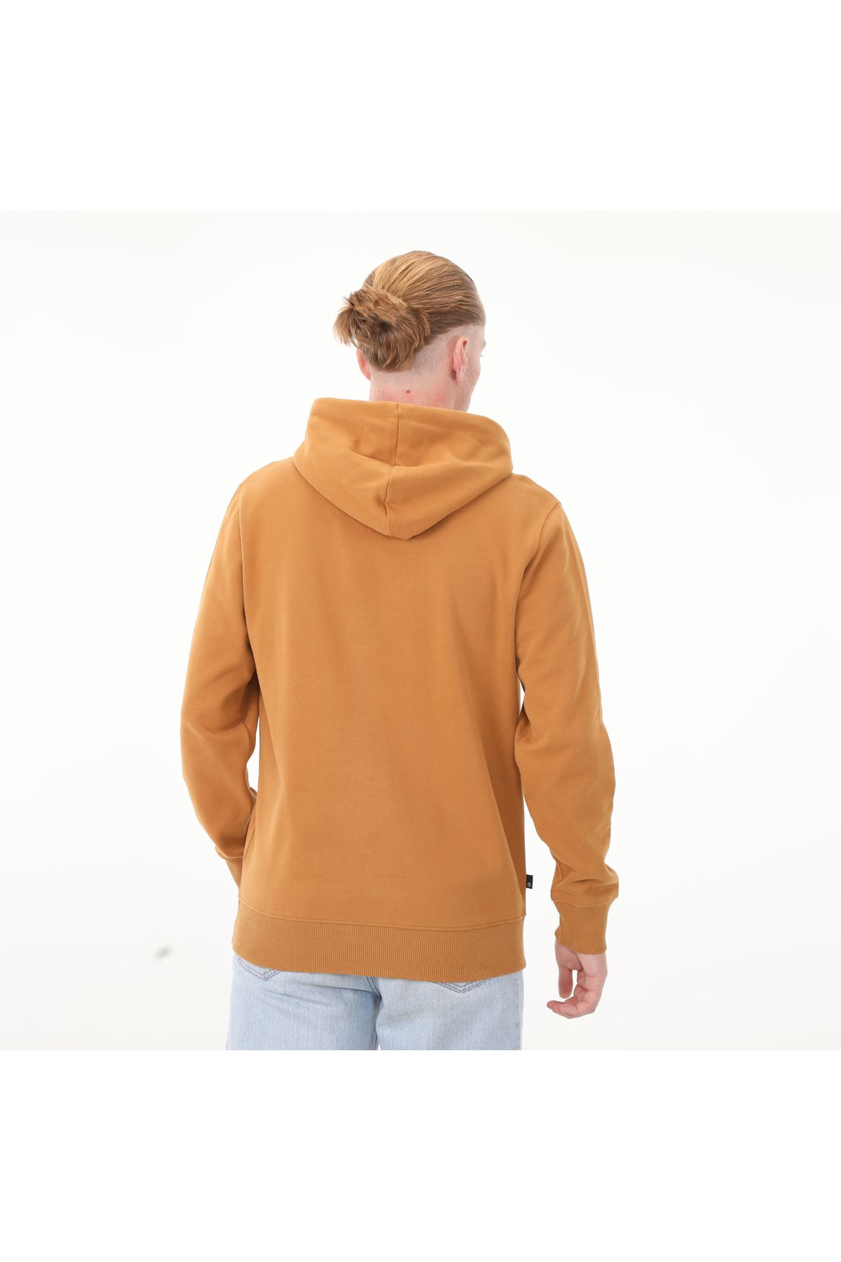 Timberland-B0A6FKMP471-R Timberland Ls Cursive هوديي سويت شيرت عادي للرجال قهوة 3