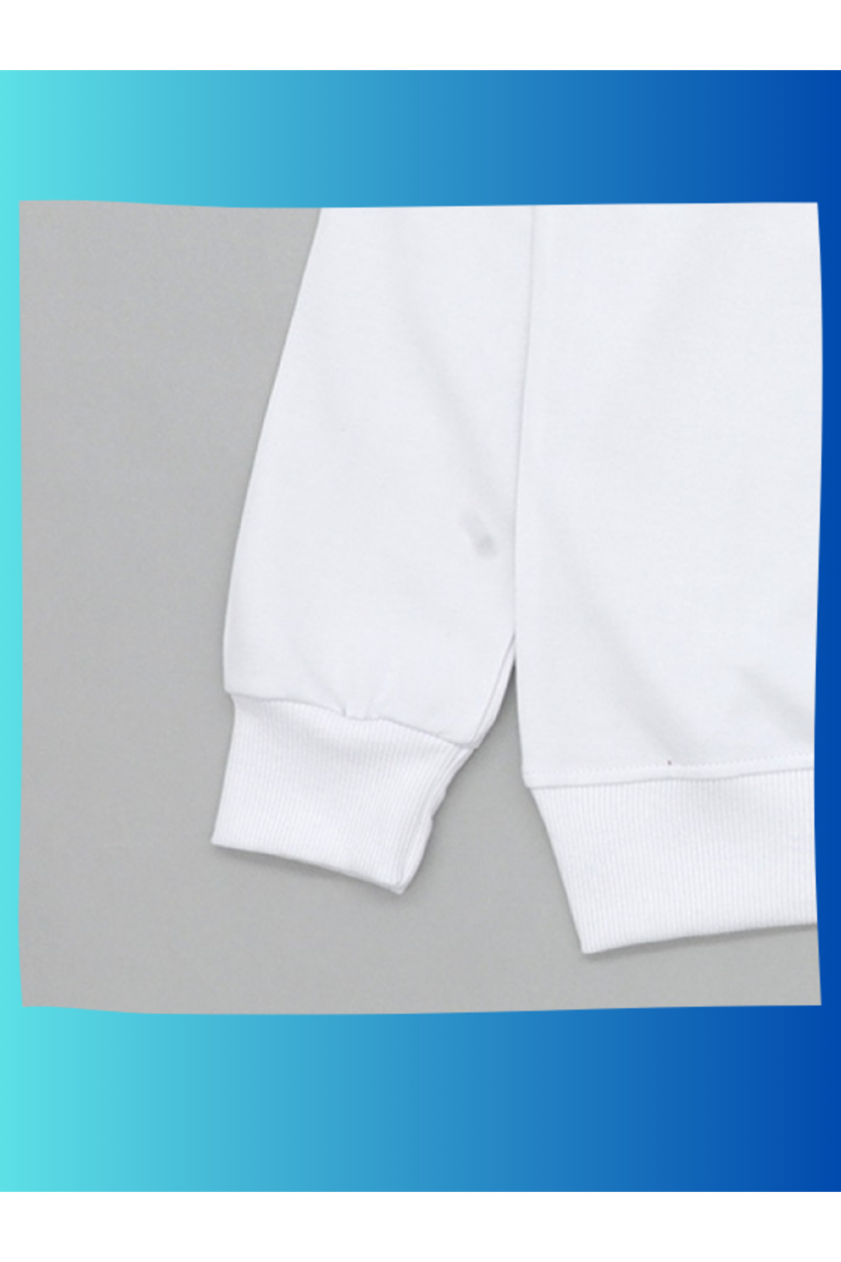 سویشرت پسرانه سفید edoy | ATA30335-4118 اورجینال - تصویر 3