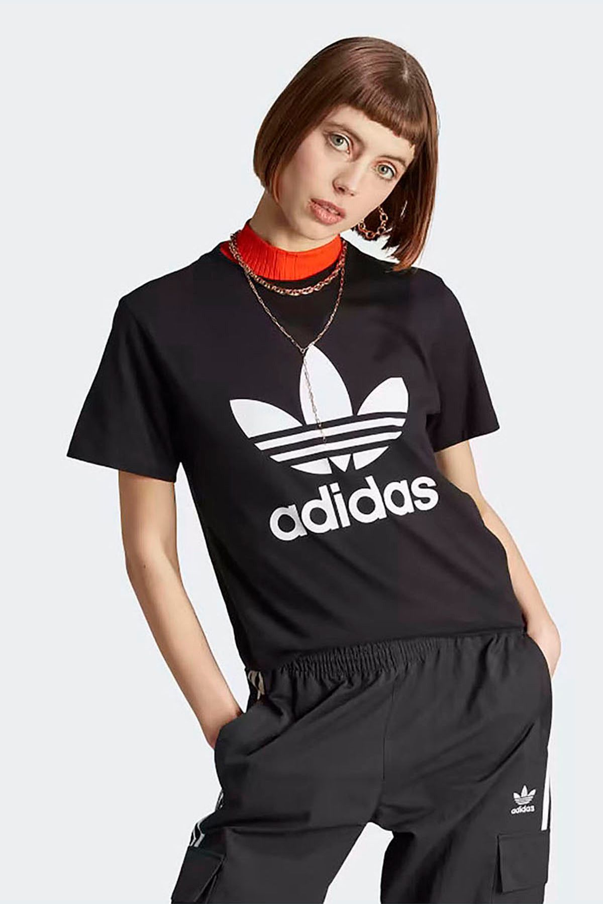 adidas adidas پیراهن روزانه زنانه تی شرت ترفویل IK4035