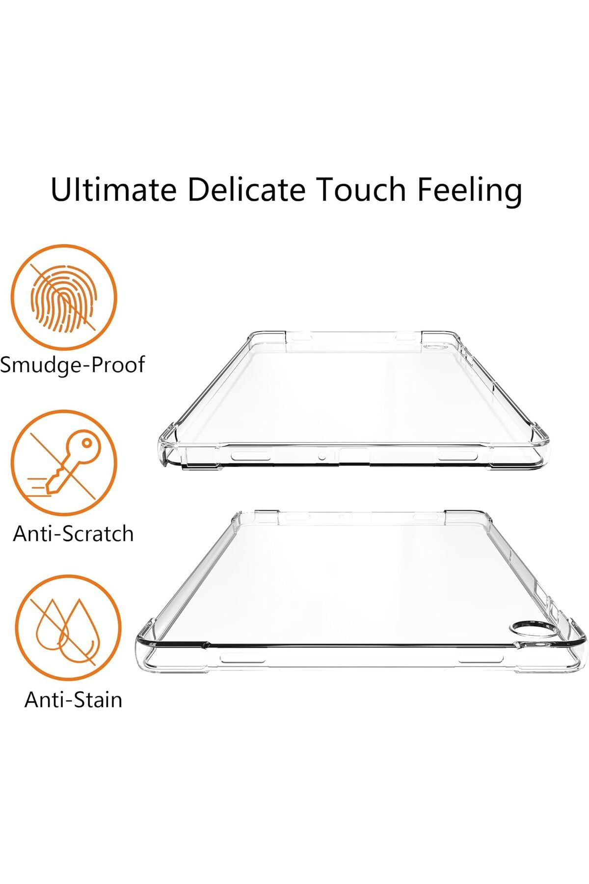 KılıfShop Samsung Galaxy Tab A9 Plus Case Silicone Transparent - Trendyol