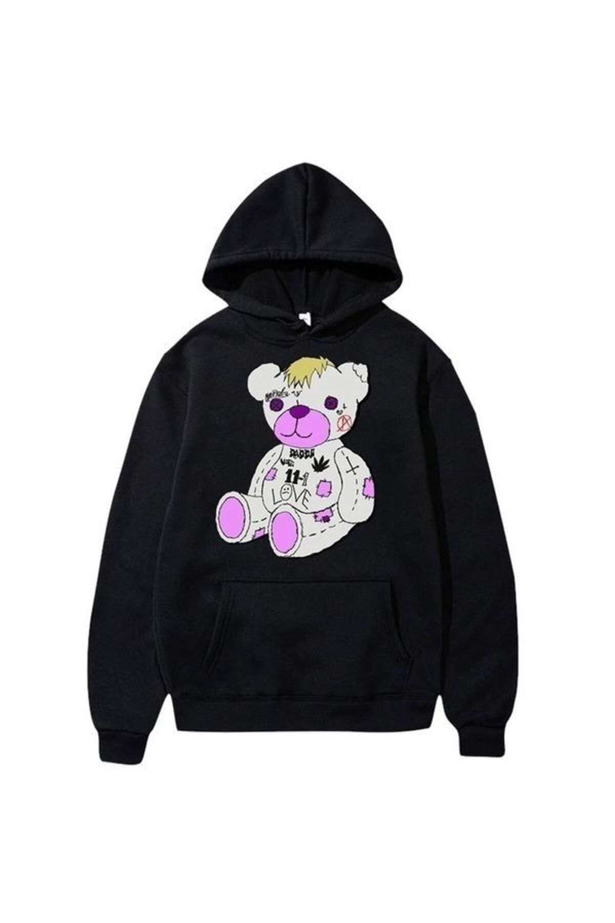 Lil peep bear hoodie on sale
