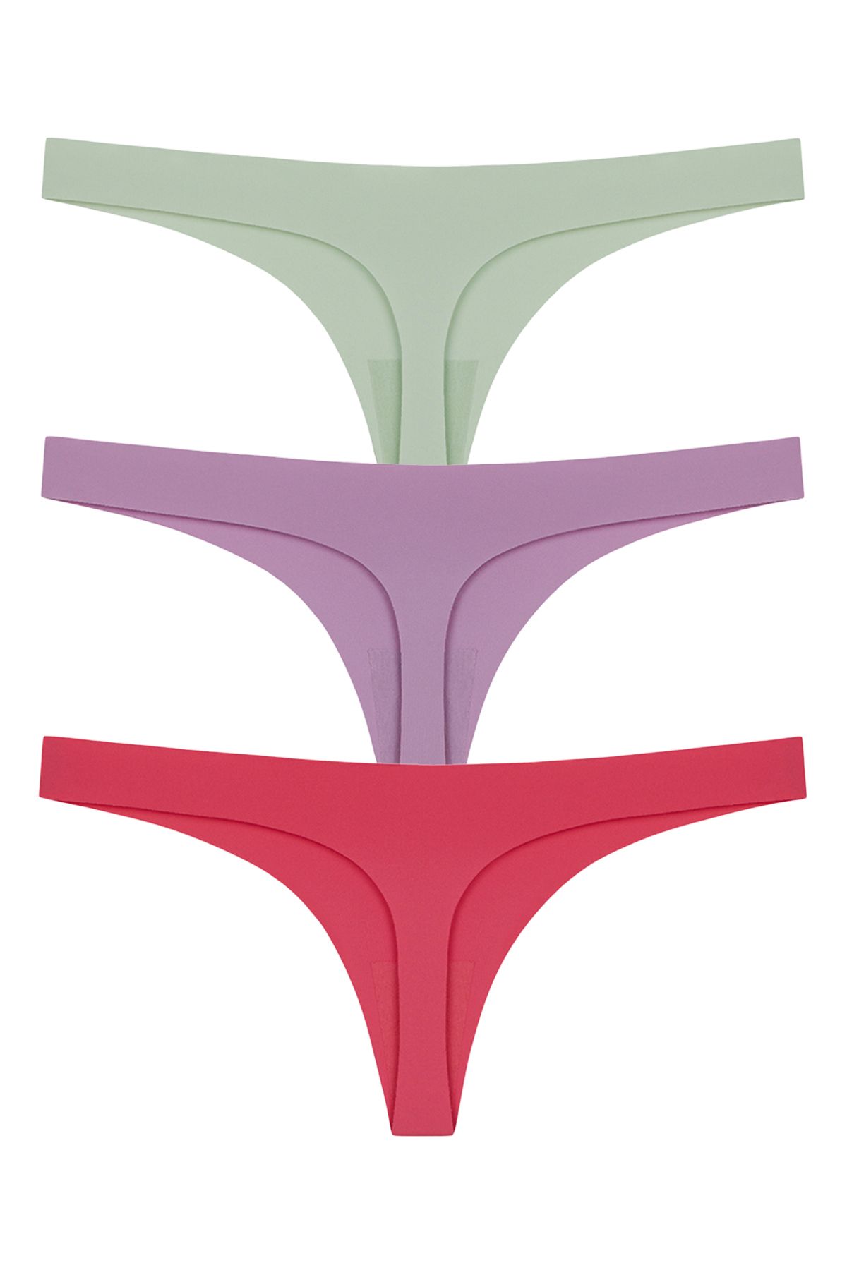 Cottonhill Laser Cut Women s Thong Panties 3 Pack 1 Trendyol