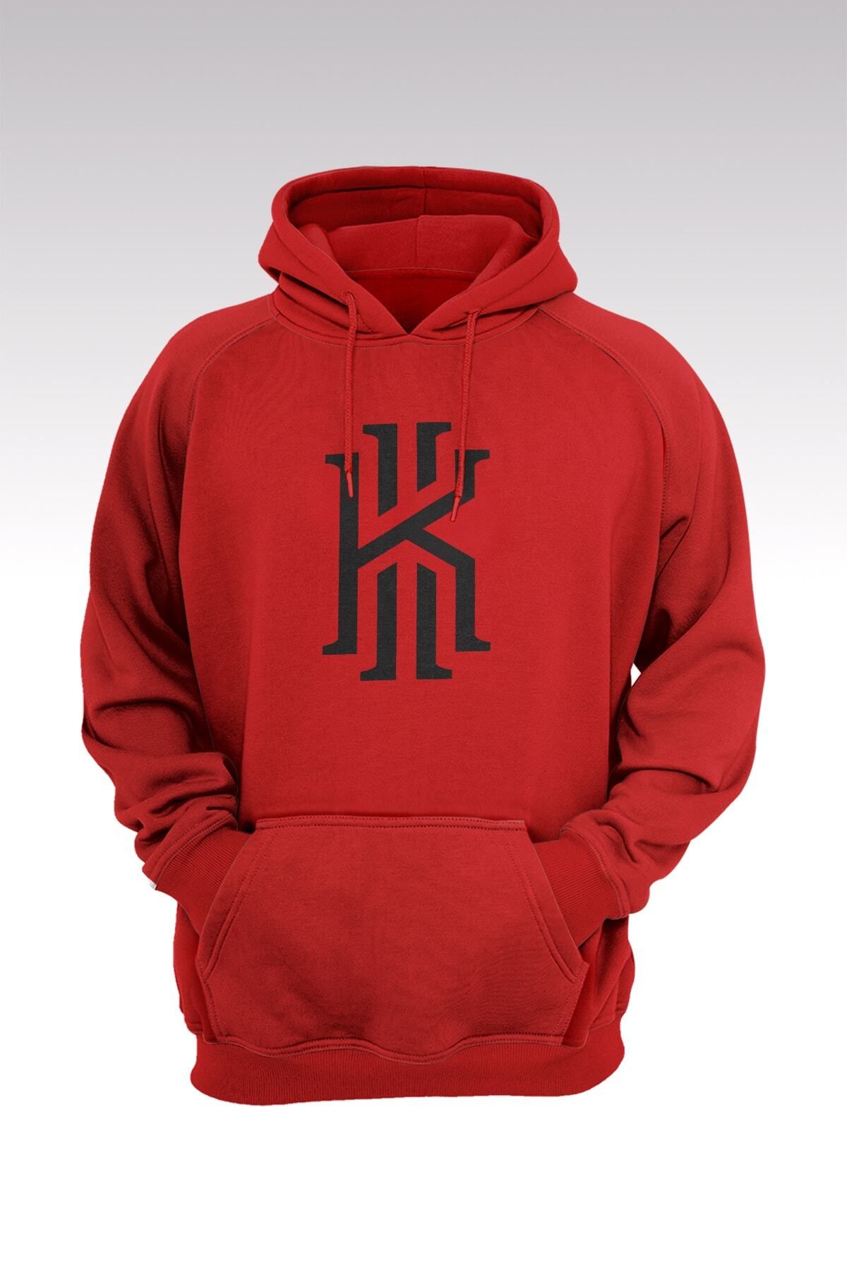 Vordevia Kyrie Irving 89 Red Hooded Sweatshirt Hoodie Trendyol
