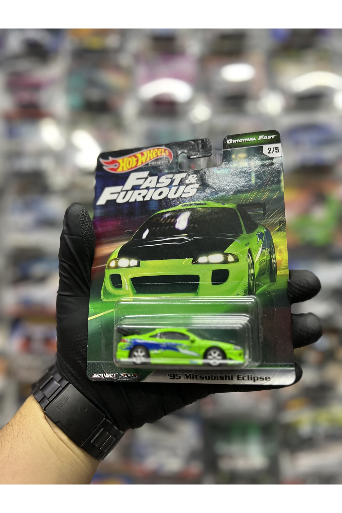 HOT WHEELS '95 Mitsubishi Eclipse (1.64 Premium Nadir model