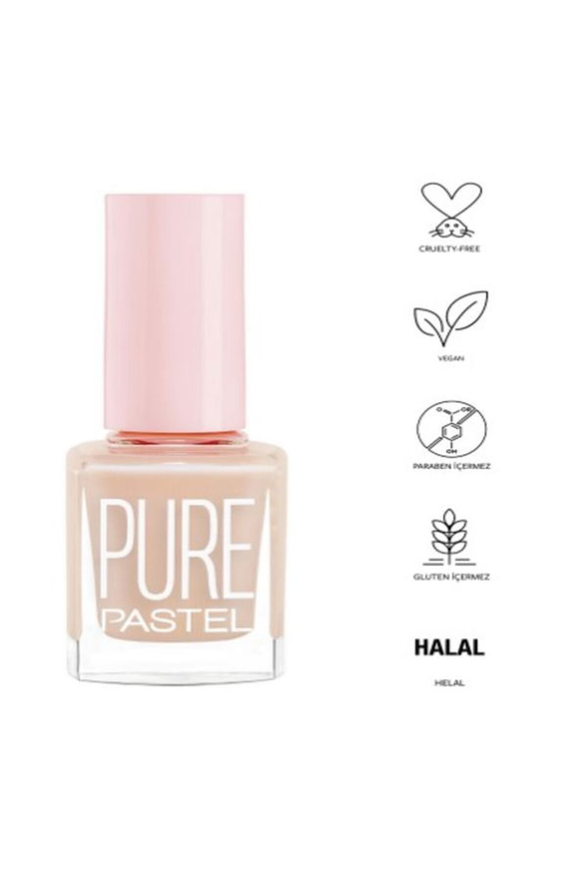 لاک ناخن خالص: 616 Pastel