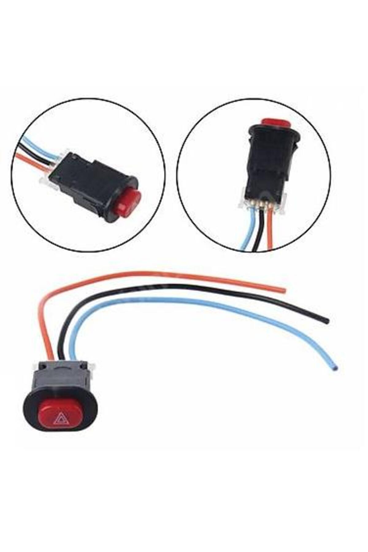 MOTOLİNAS MOTOSİKLET DÖRTLÜ DÜĞMESİ KABLOLU UNİVERSAL